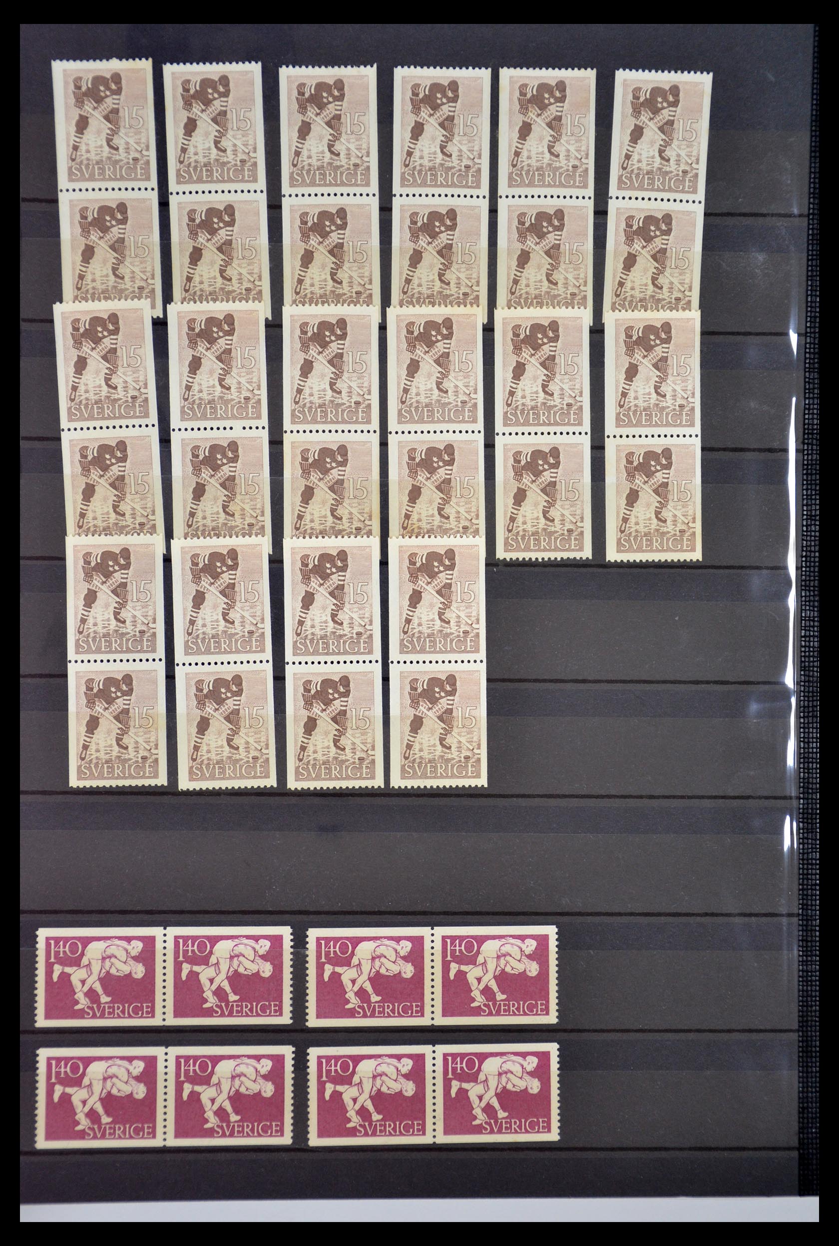 35110 081 - Postzegelverzameling 35110 Zweden 1891-1980.