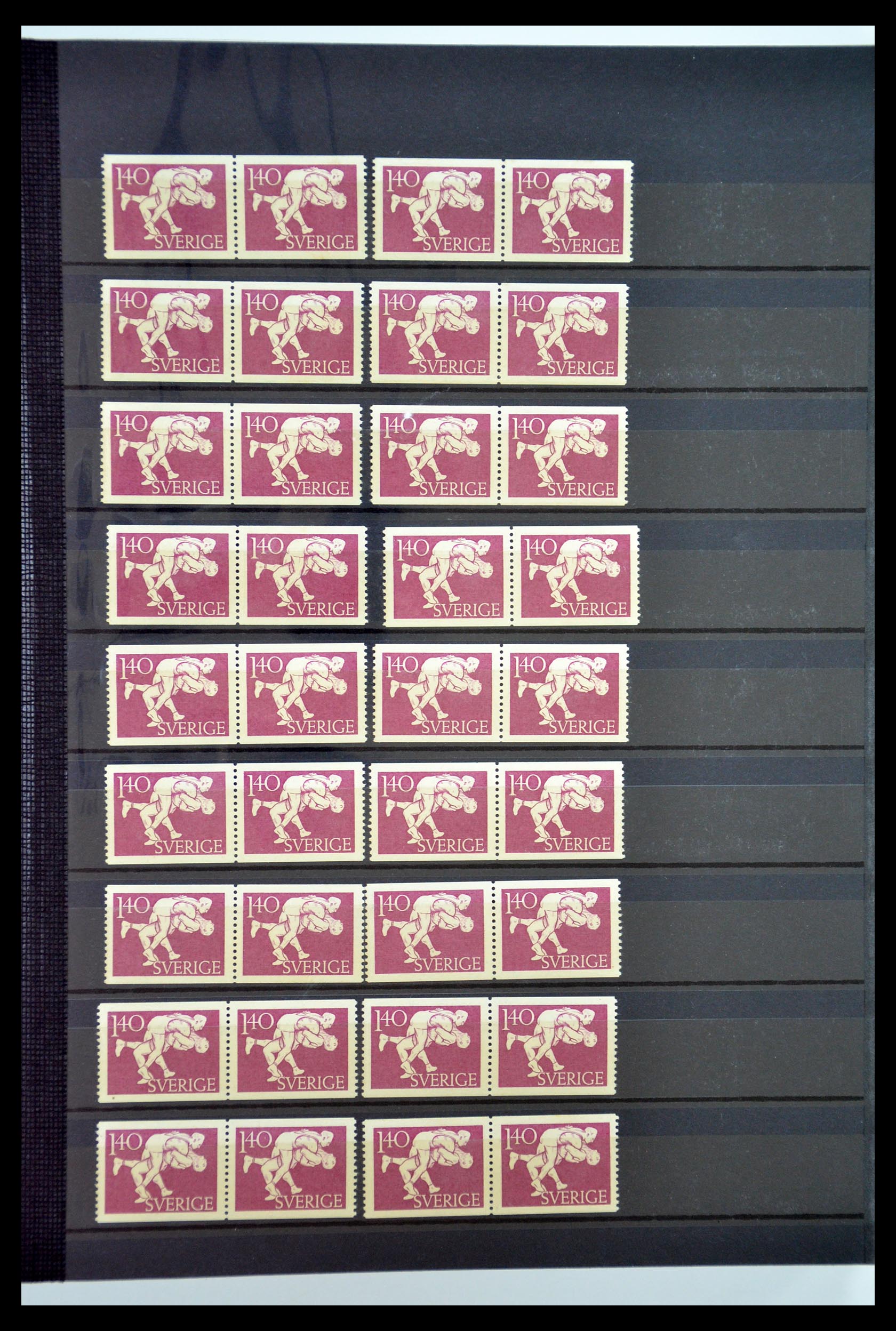 35110 082 - Postzegelverzameling 35110 Zweden 1891-1980.