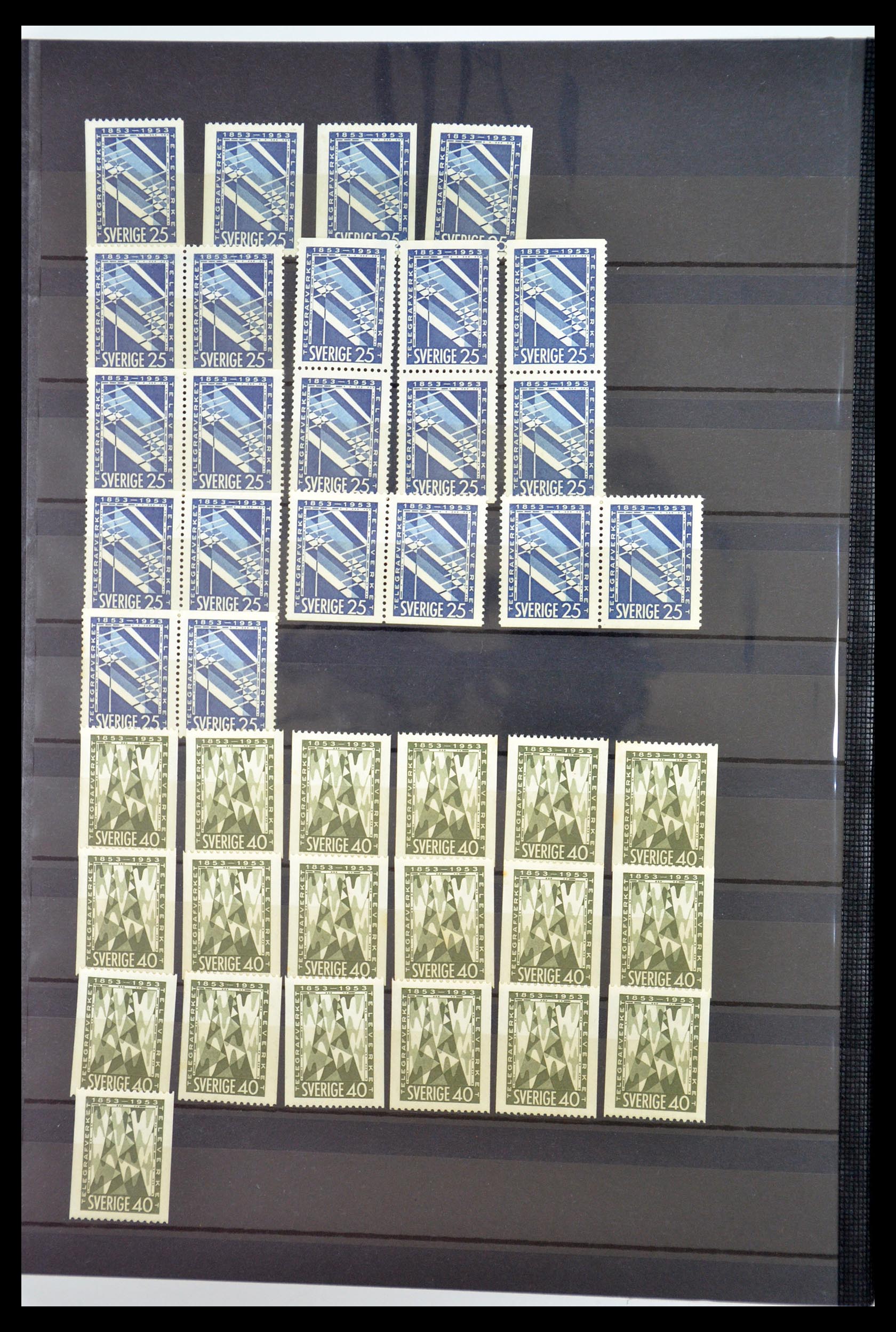 35110 085 - Postzegelverzameling 35110 Zweden 1891-1980.