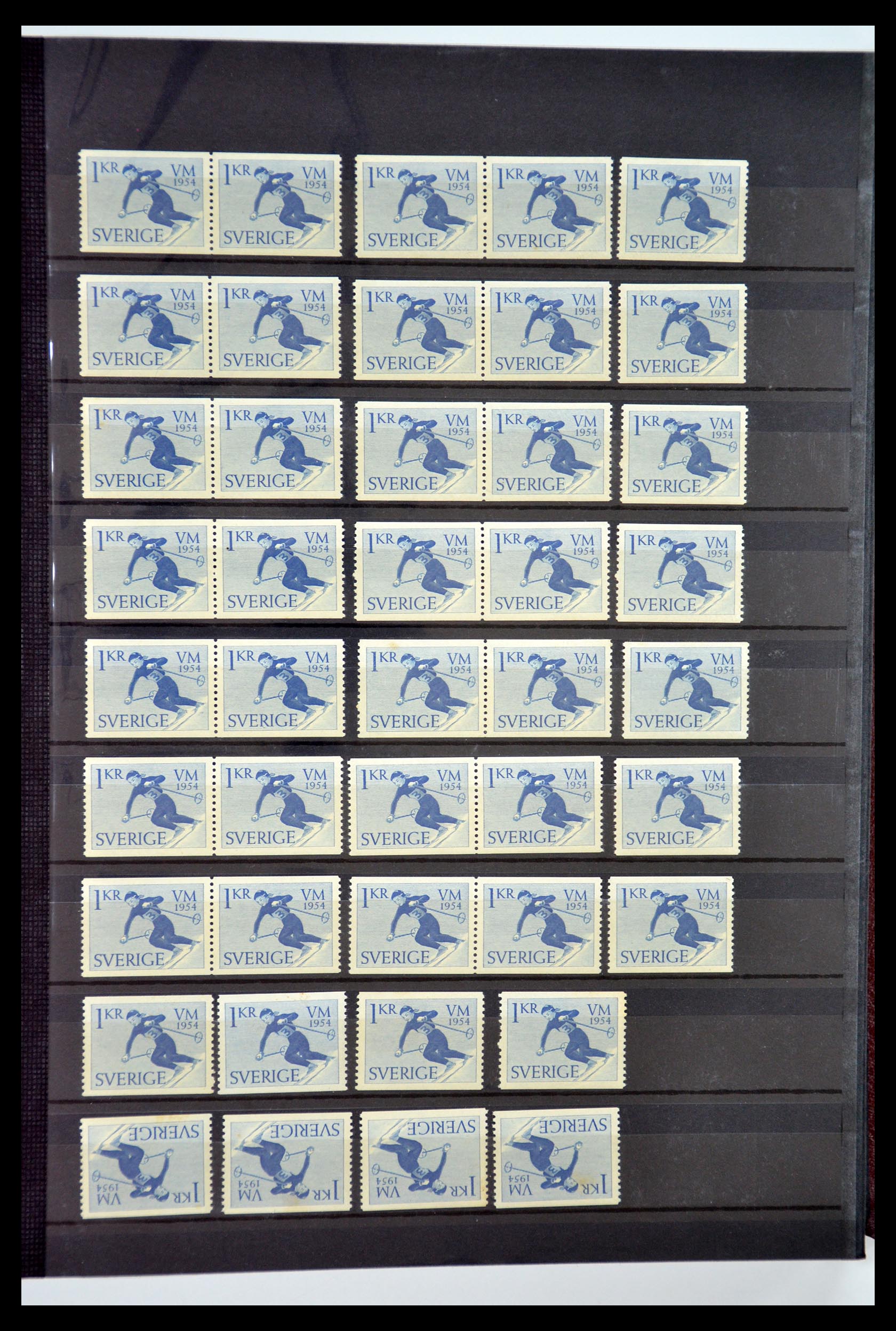 35110 088 - Postzegelverzameling 35110 Zweden 1891-1980.