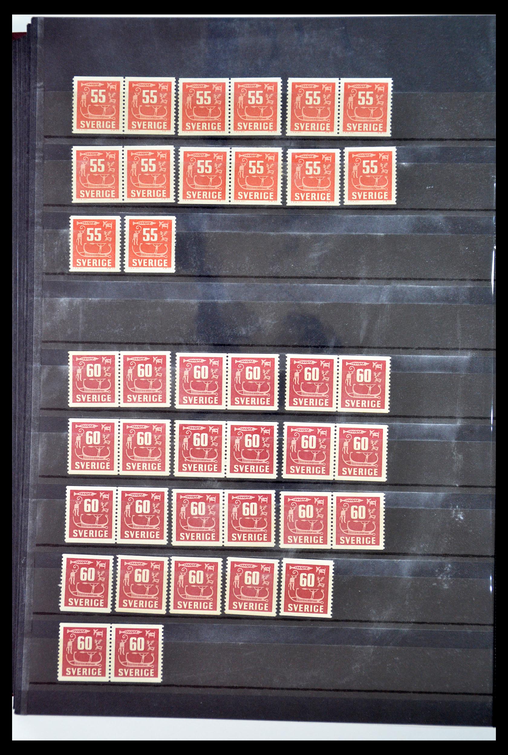 35110 091 - Postzegelverzameling 35110 Zweden 1891-1980.
