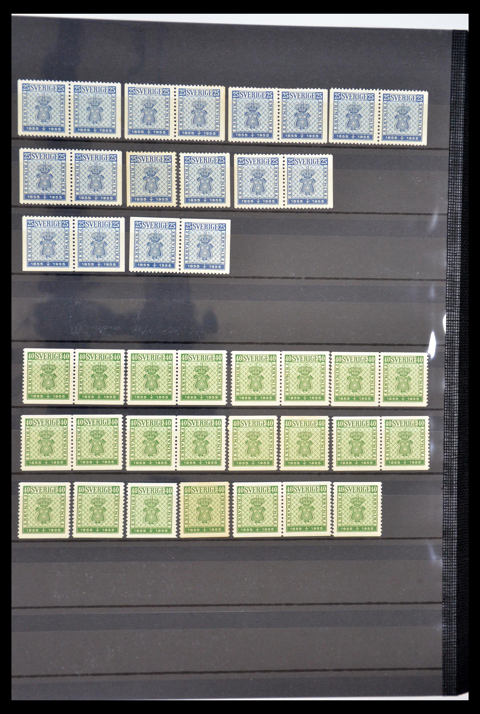 35110 095 - Postzegelverzameling 35110 Zweden 1891-1980.