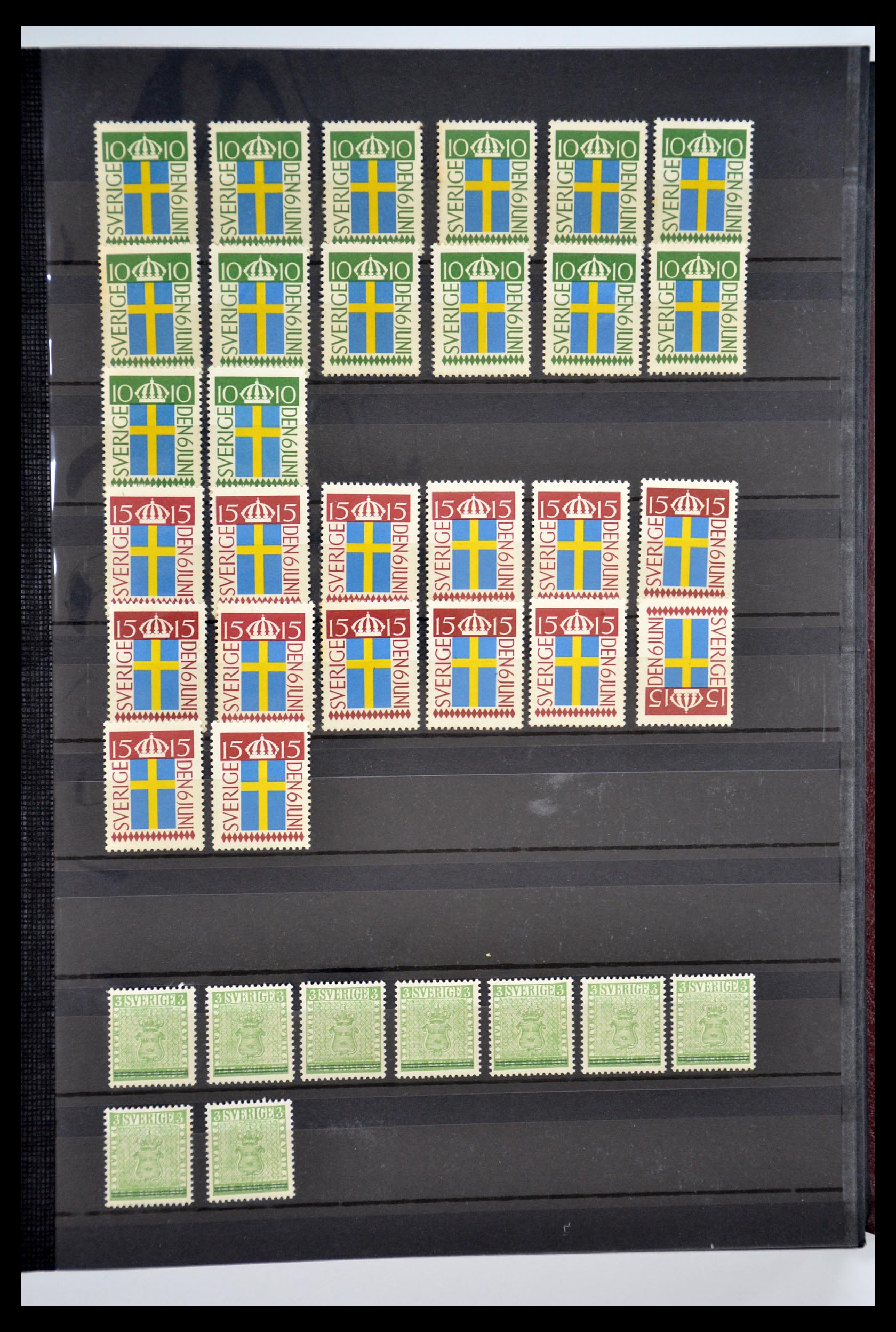 35110 096 - Postzegelverzameling 35110 Zweden 1891-1980.