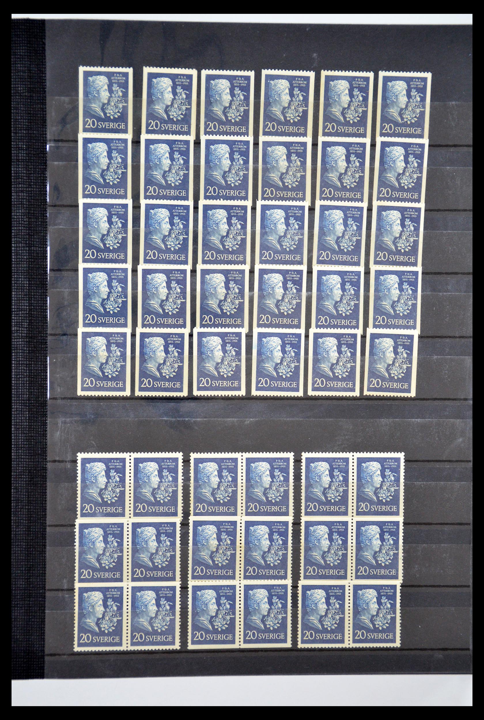 35110 098 - Postzegelverzameling 35110 Zweden 1891-1980.