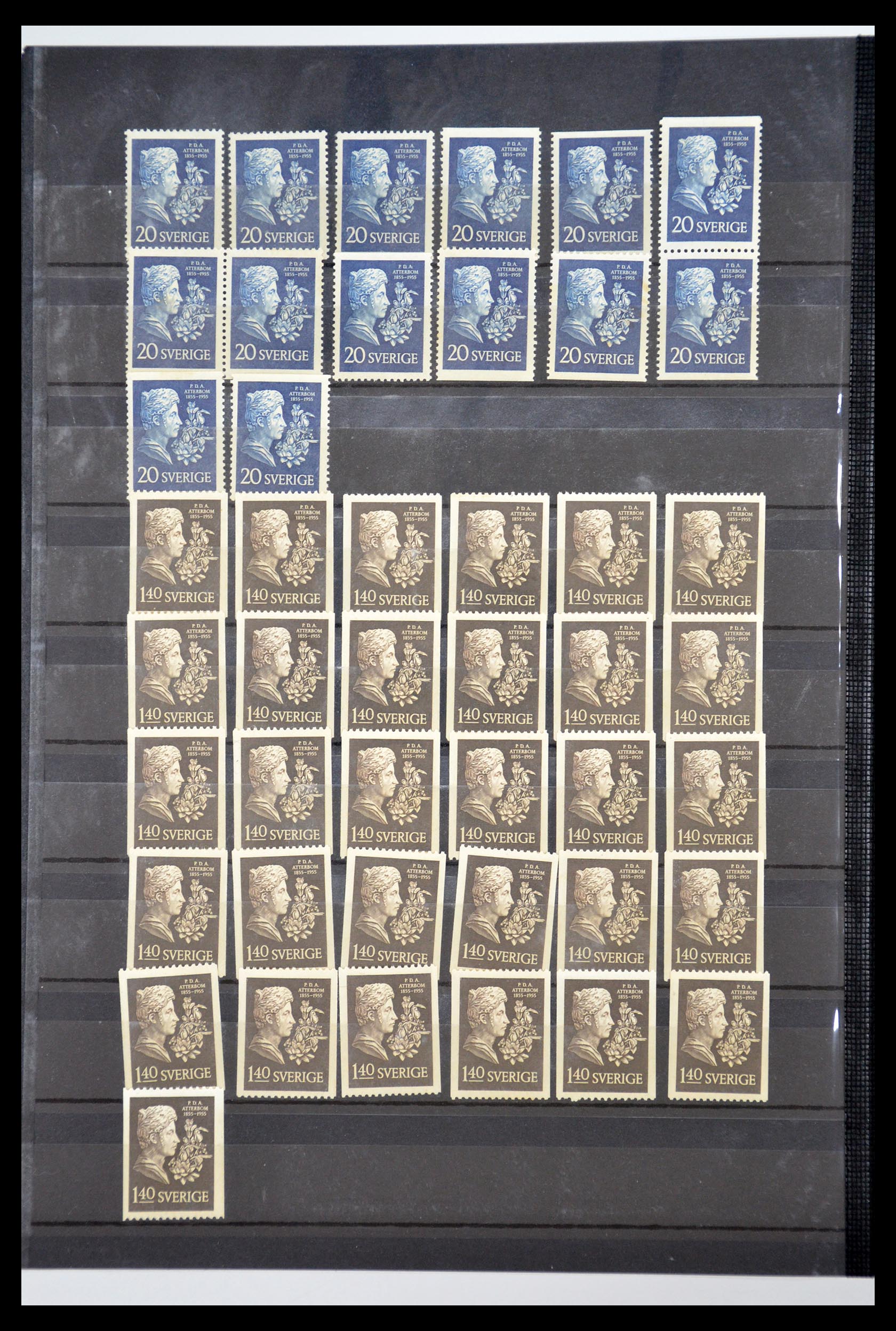 35110 099 - Postzegelverzameling 35110 Zweden 1891-1980.