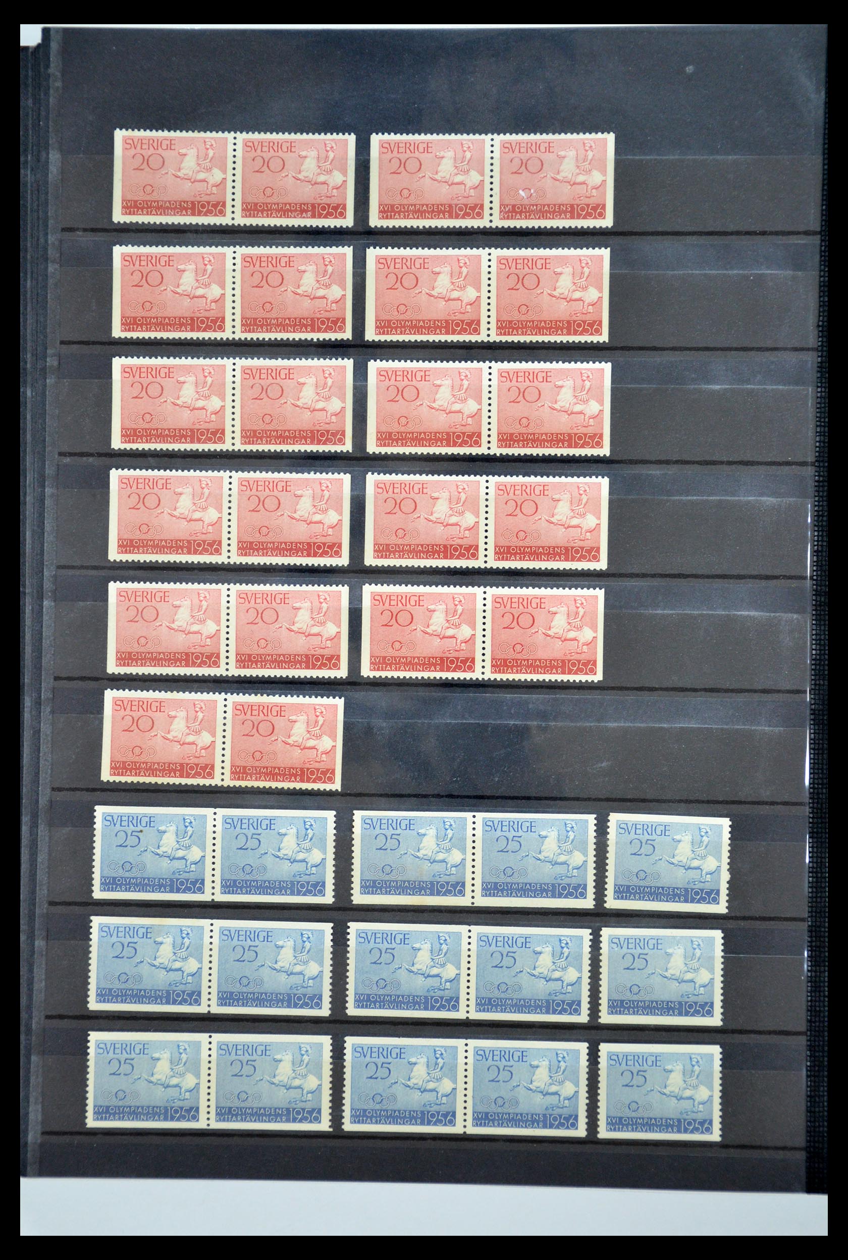 35110 101 - Postzegelverzameling 35110 Zweden 1891-1980.