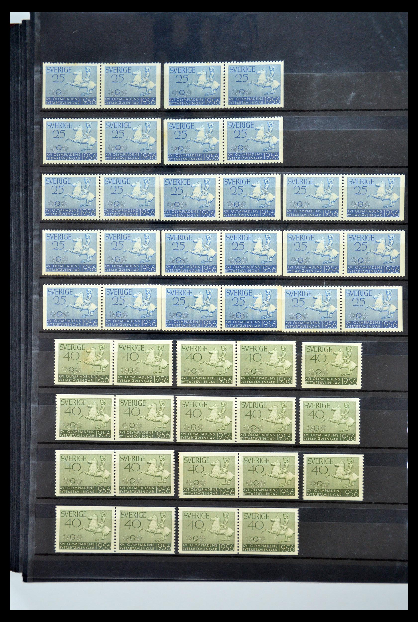 35110 103 - Postzegelverzameling 35110 Zweden 1891-1980.