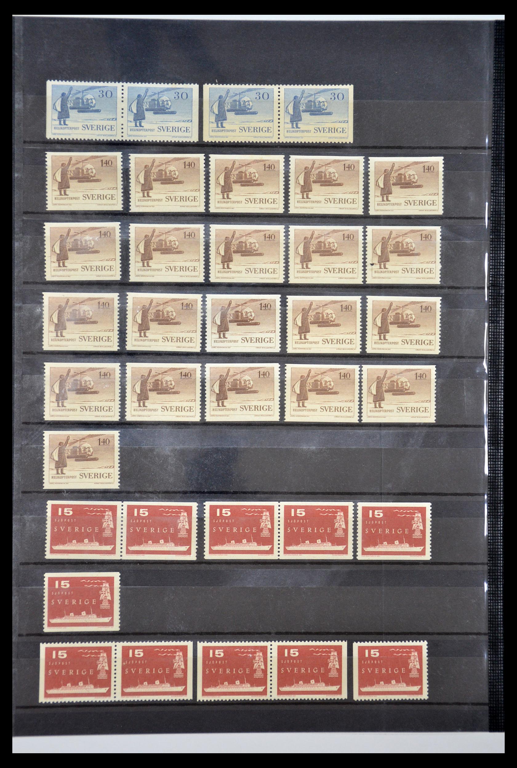35110 109 - Postzegelverzameling 35110 Zweden 1891-1980.