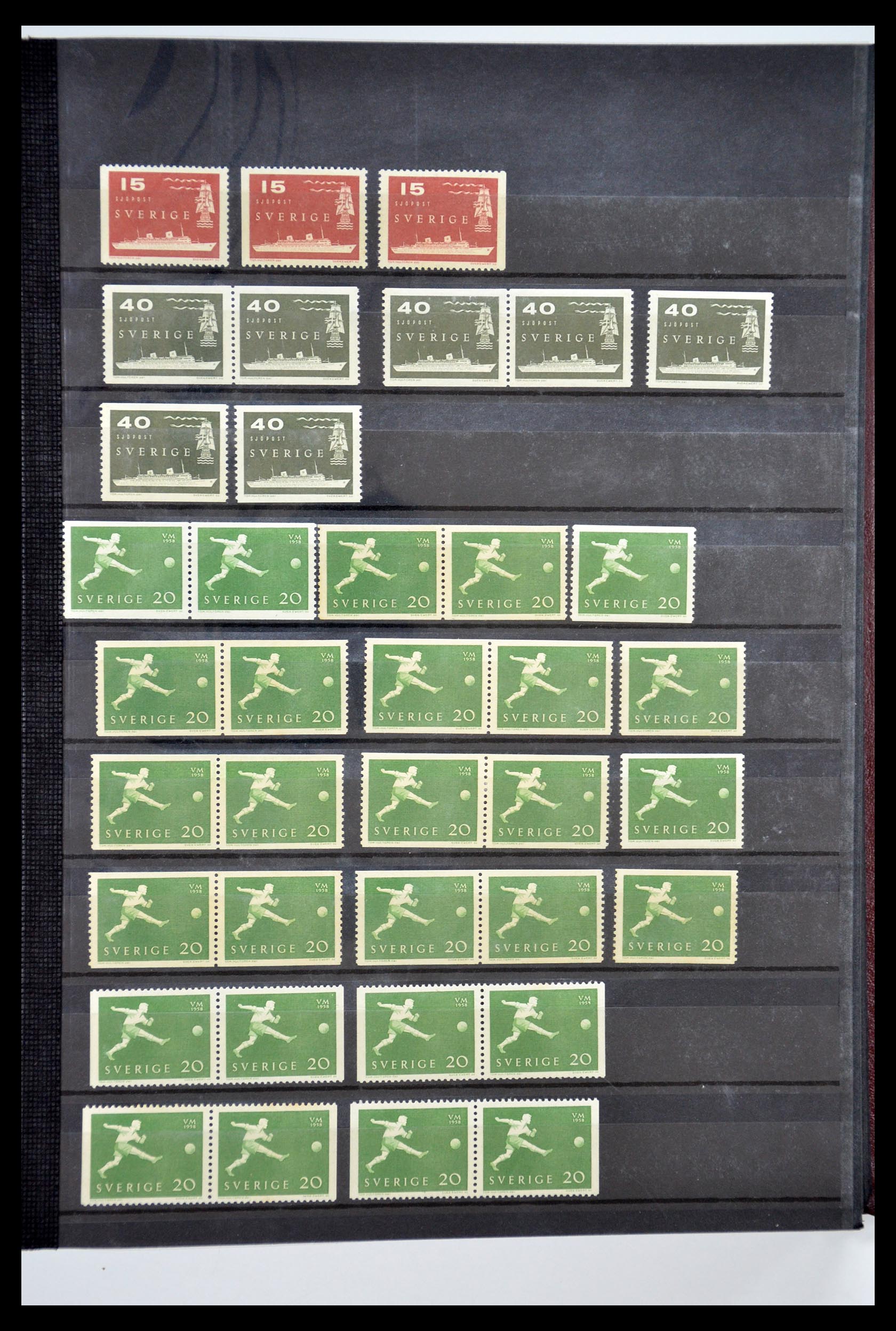 35110 110 - Postzegelverzameling 35110 Zweden 1891-1980.