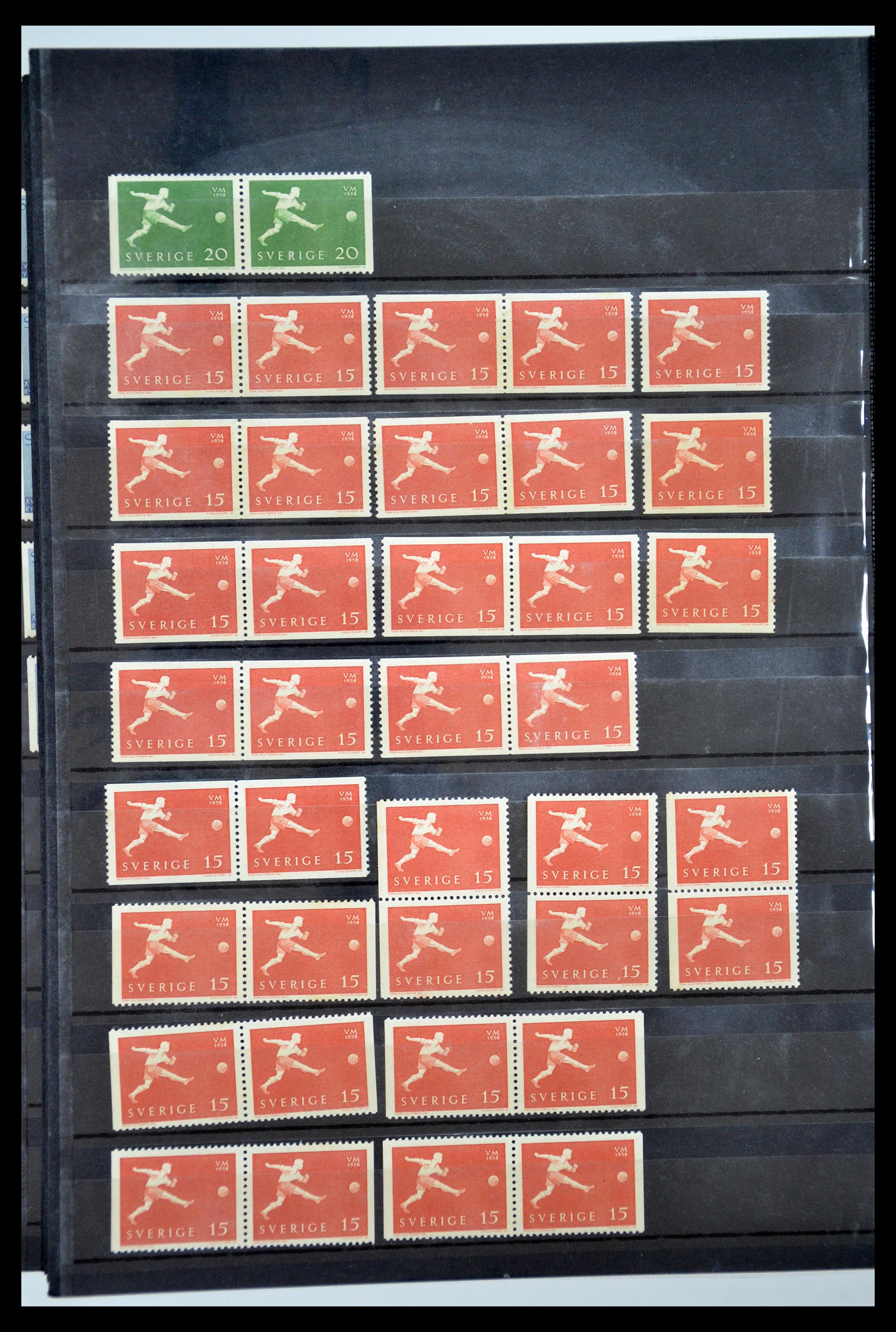 35110 111 - Postzegelverzameling 35110 Zweden 1891-1980.