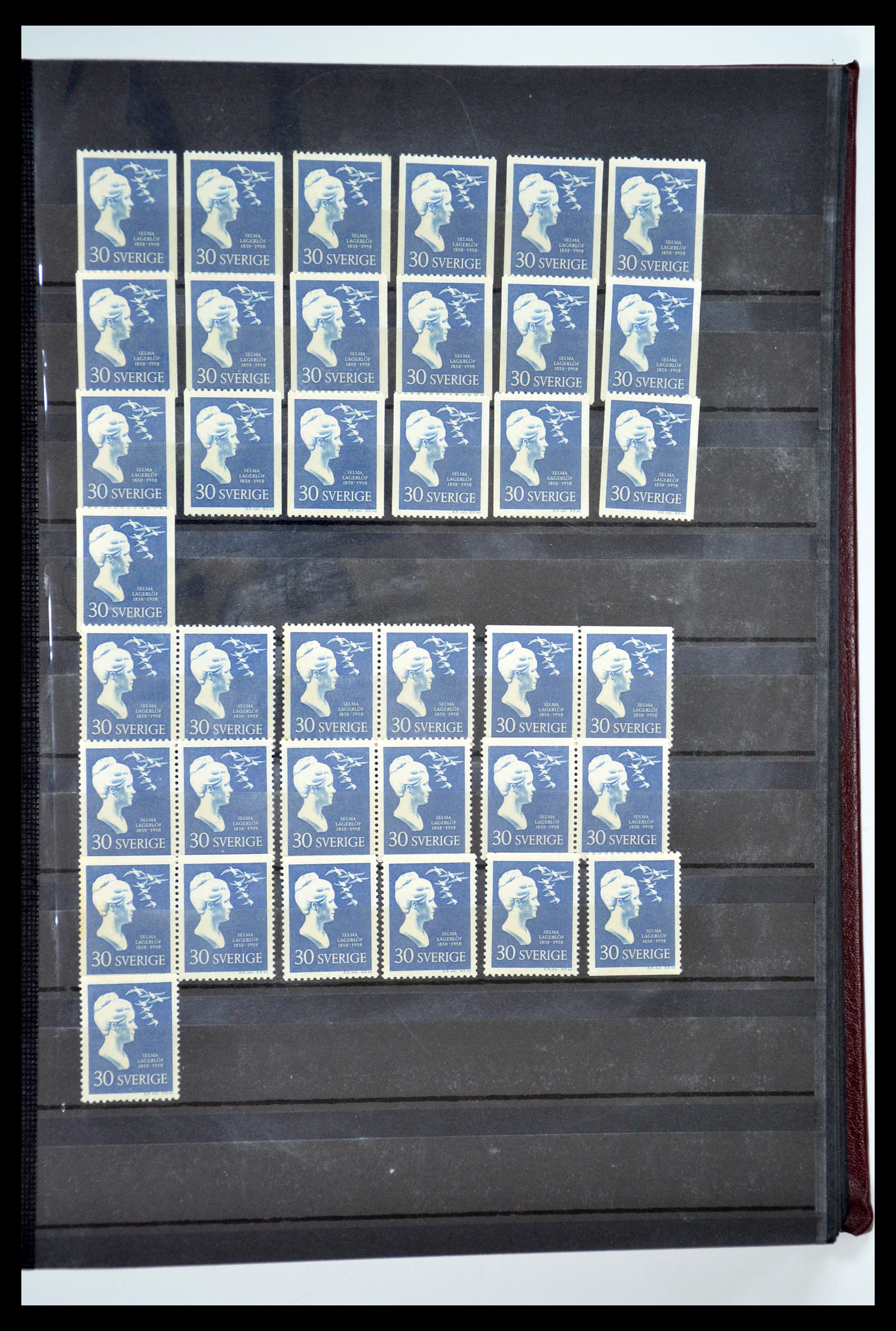 35110 114 - Postzegelverzameling 35110 Zweden 1891-1980.