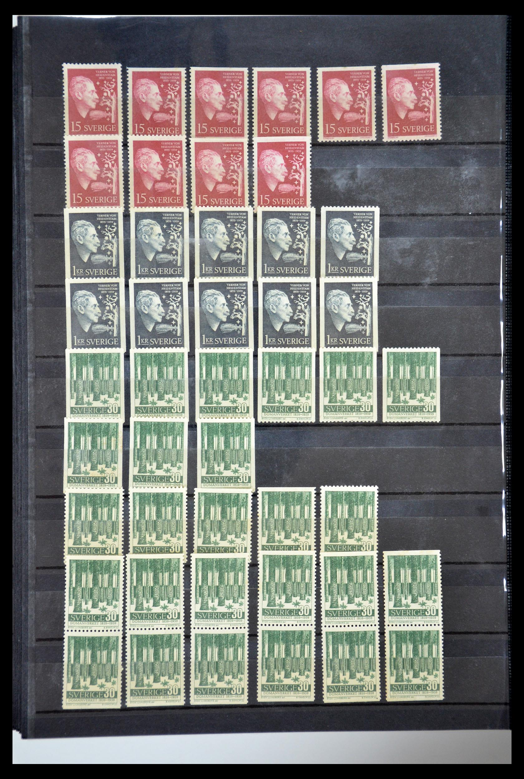 35110 118 - Postzegelverzameling 35110 Zweden 1891-1980.