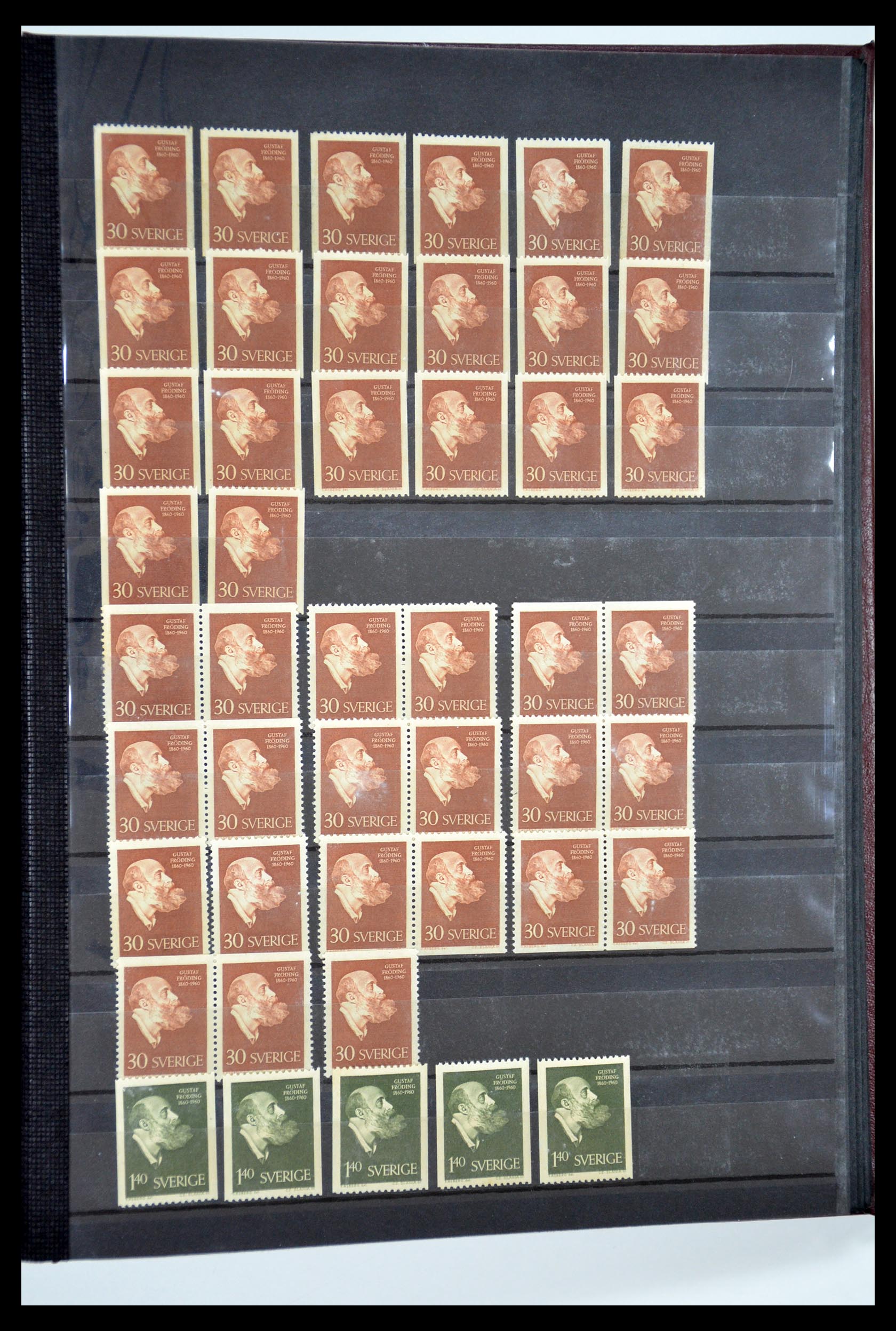 35110 122 - Postzegelverzameling 35110 Zweden 1891-1980.