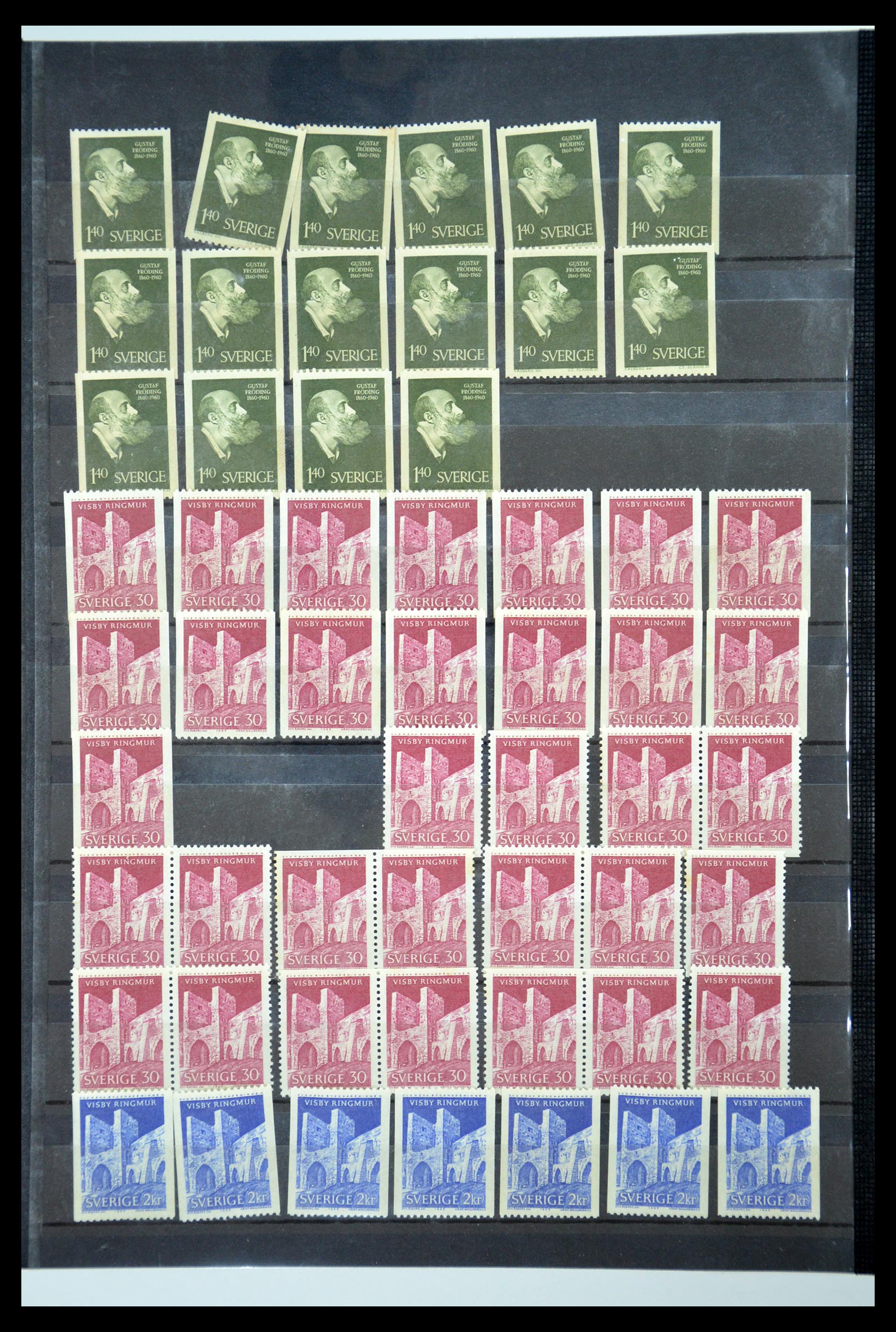 35110 123 - Postzegelverzameling 35110 Zweden 1891-1980.