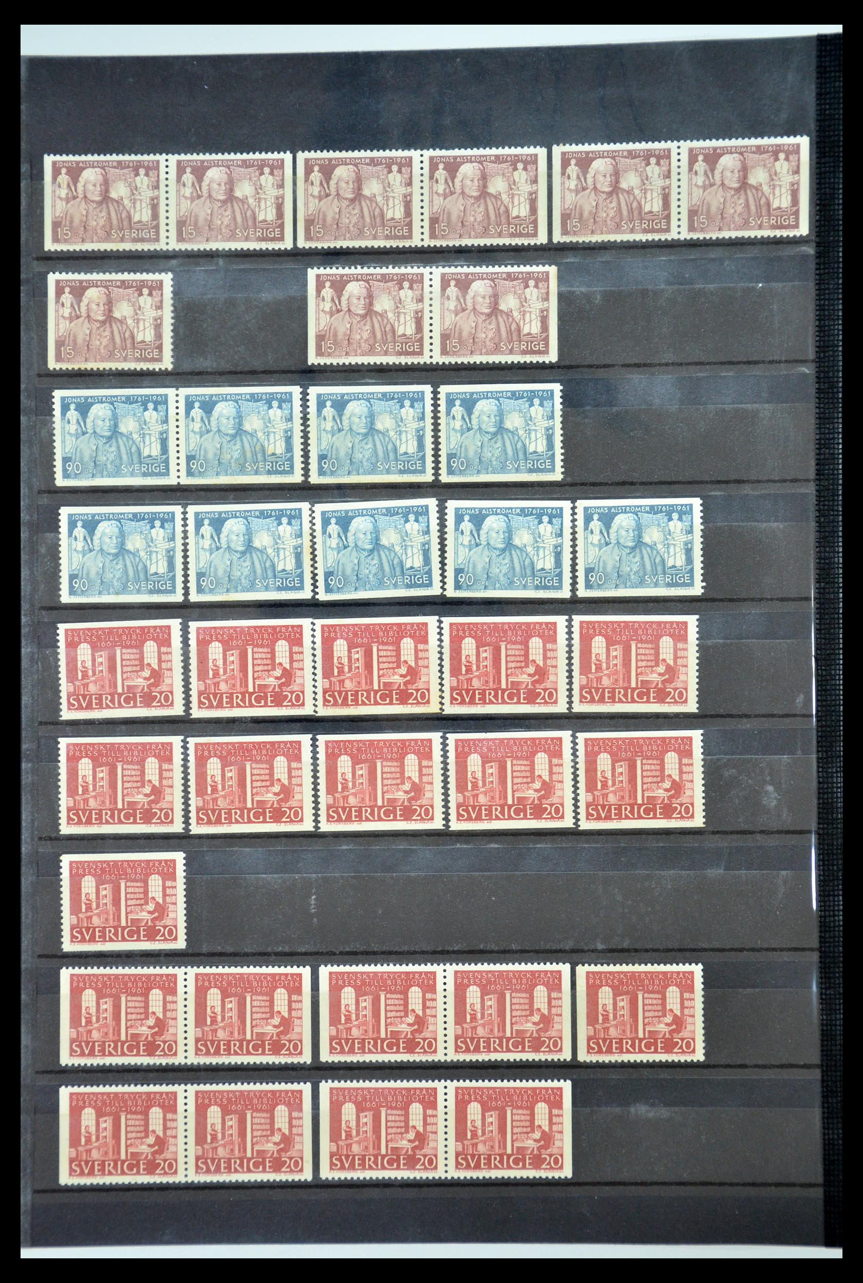 35110 127 - Postzegelverzameling 35110 Zweden 1891-1980.