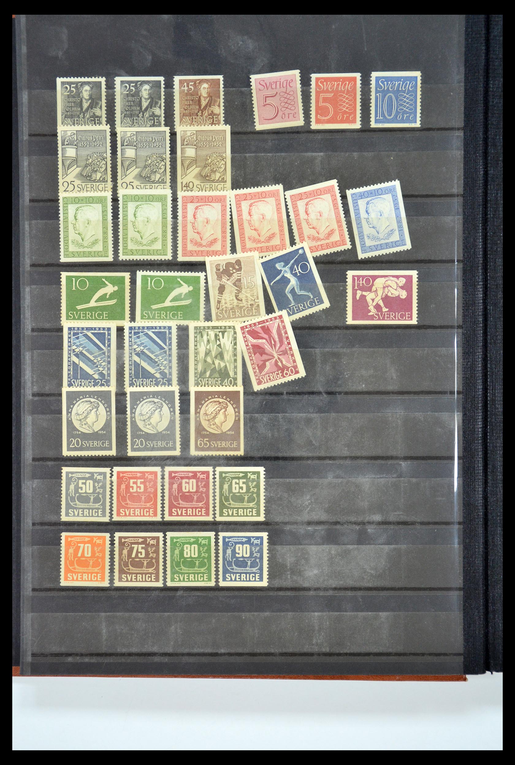 35110 133 - Postzegelverzameling 35110 Zweden 1891-1980.