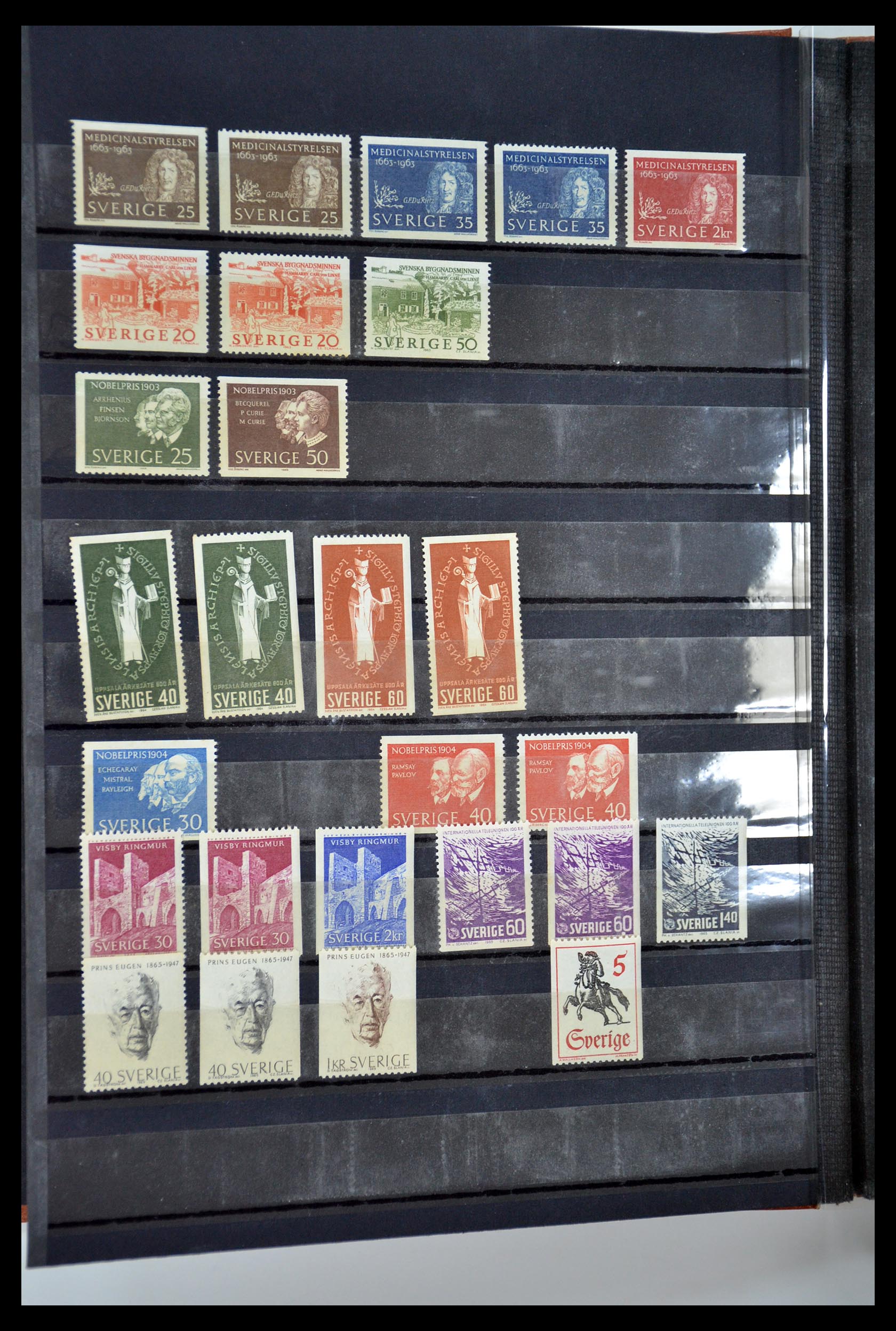 35110 137 - Postzegelverzameling 35110 Zweden 1891-1980.