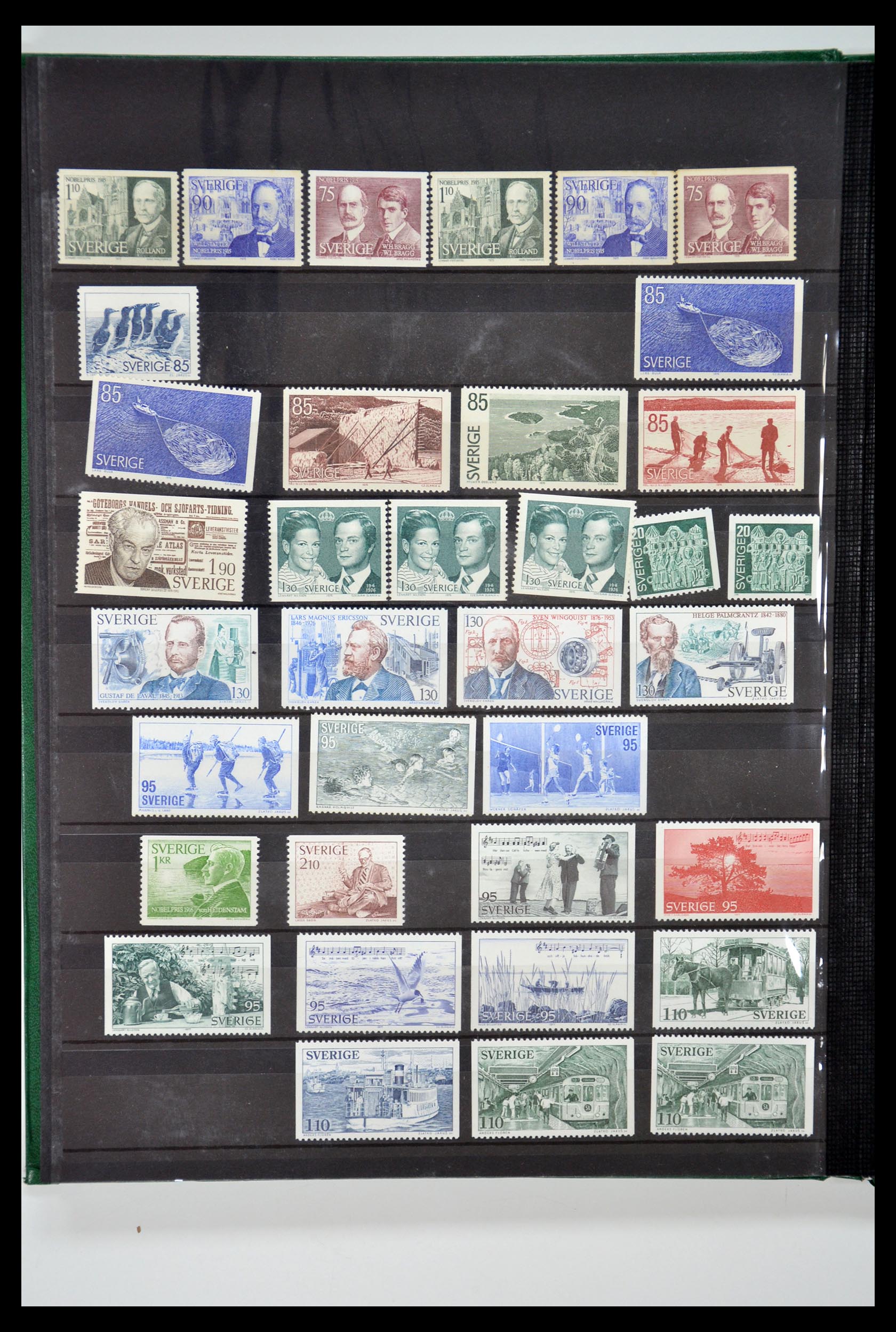 35110 222 - Postzegelverzameling 35110 Zweden 1891-1980.
