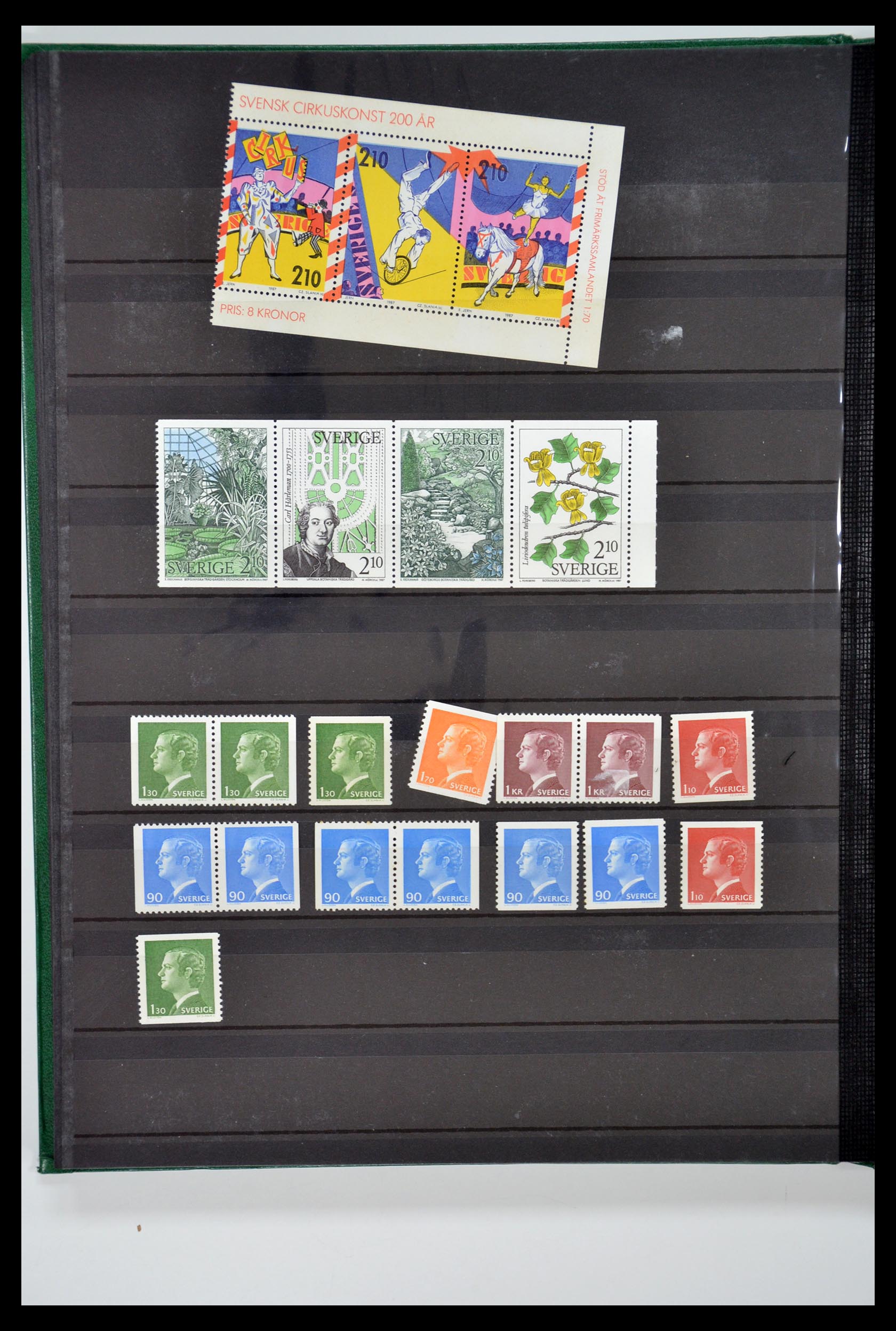 35110 224 - Postzegelverzameling 35110 Zweden 1891-1980.