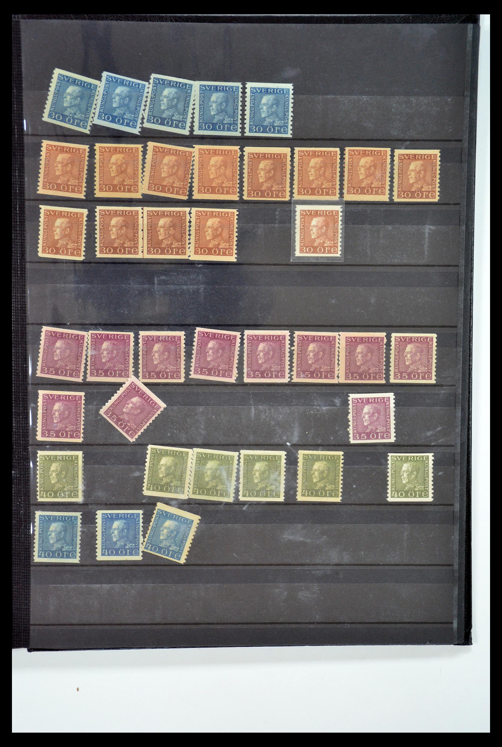 35110 233 - Postzegelverzameling 35110 Zweden 1891-1980.