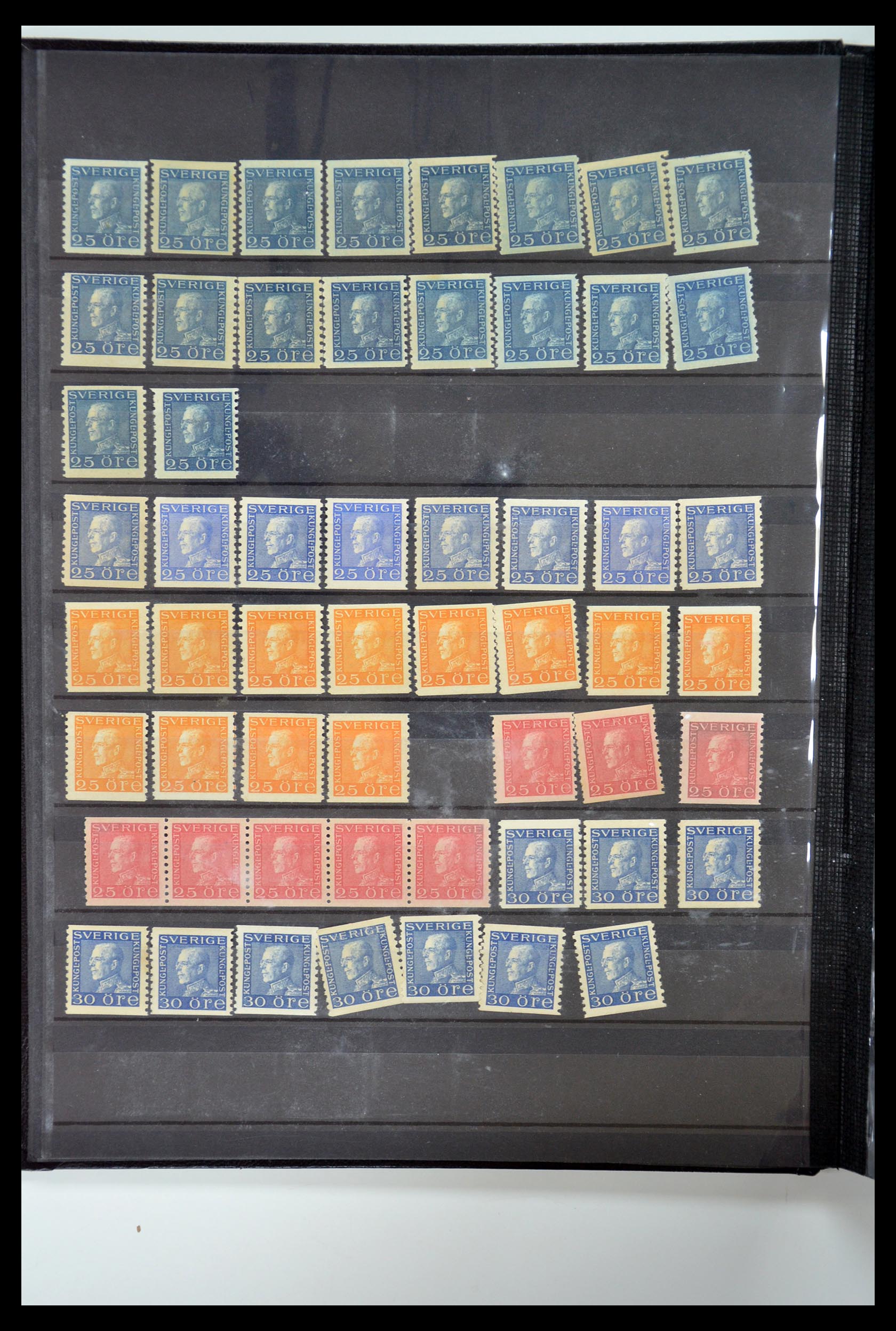 35110 234 - Postzegelverzameling 35110 Zweden 1891-1980.