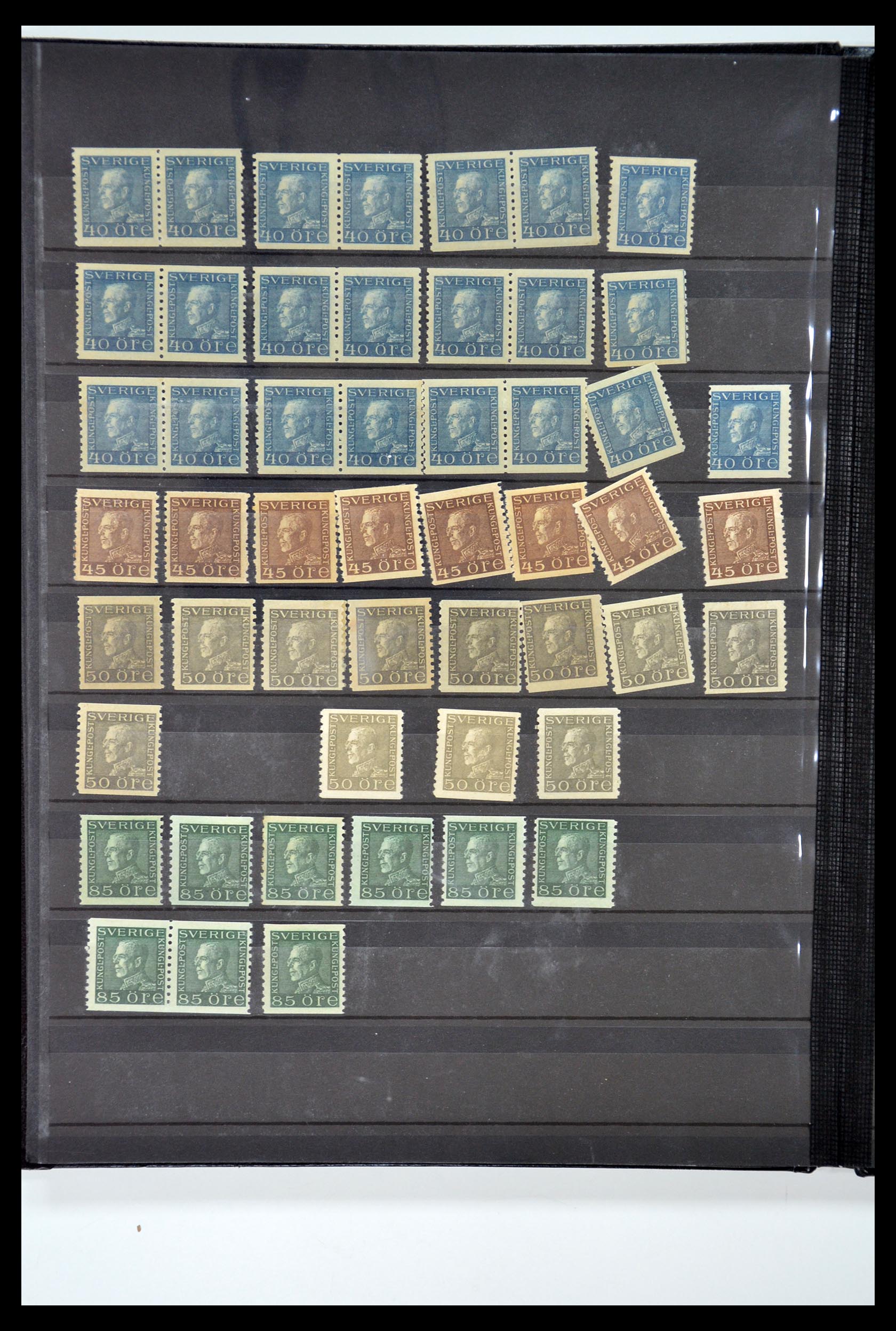 35110 235 - Postzegelverzameling 35110 Zweden 1891-1980.