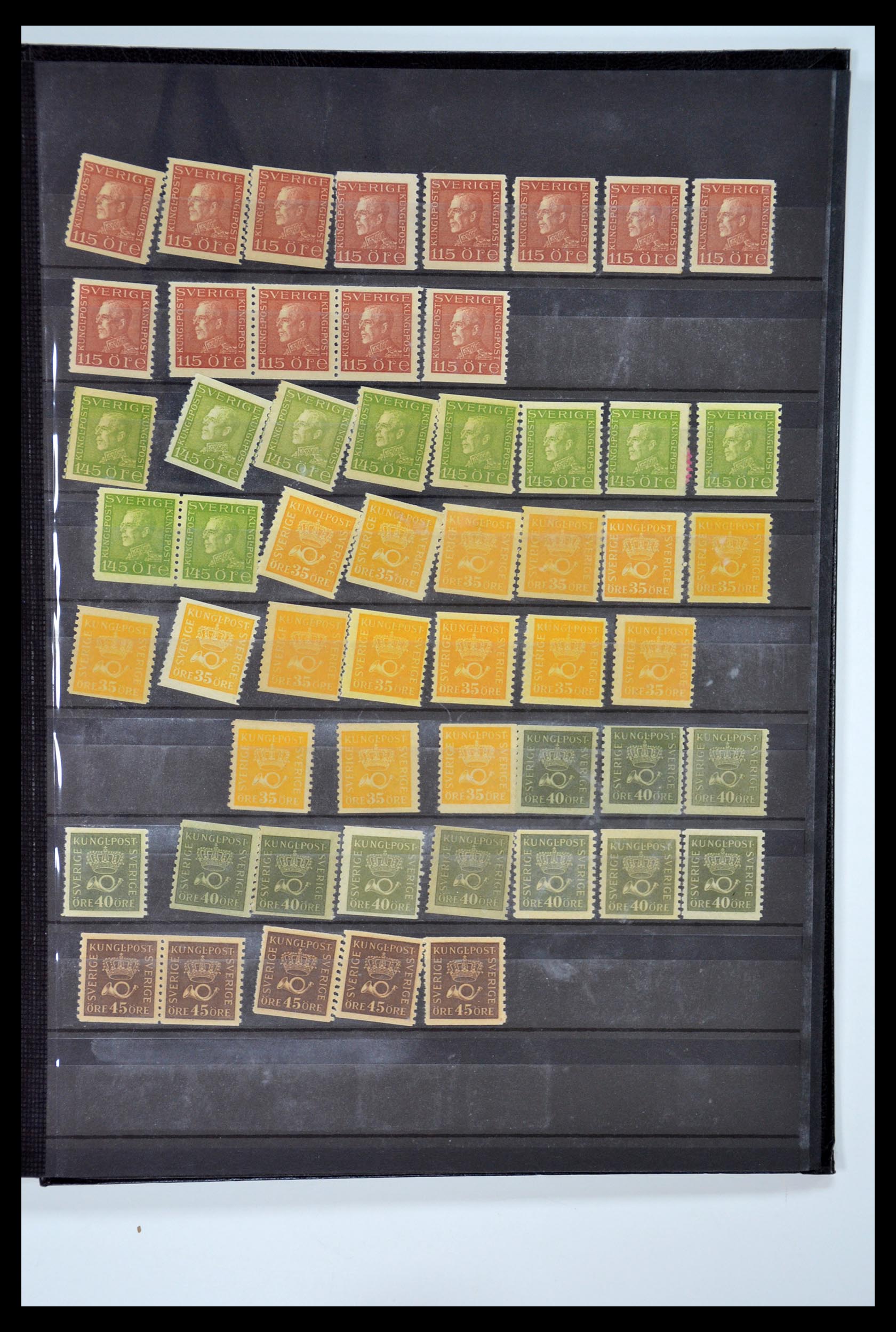 35110 236 - Postzegelverzameling 35110 Zweden 1891-1980.