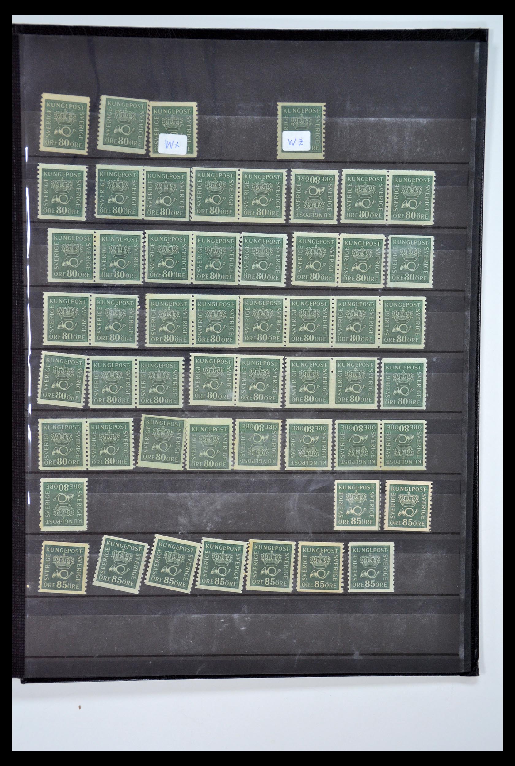 35110 237 - Postzegelverzameling 35110 Zweden 1891-1980.