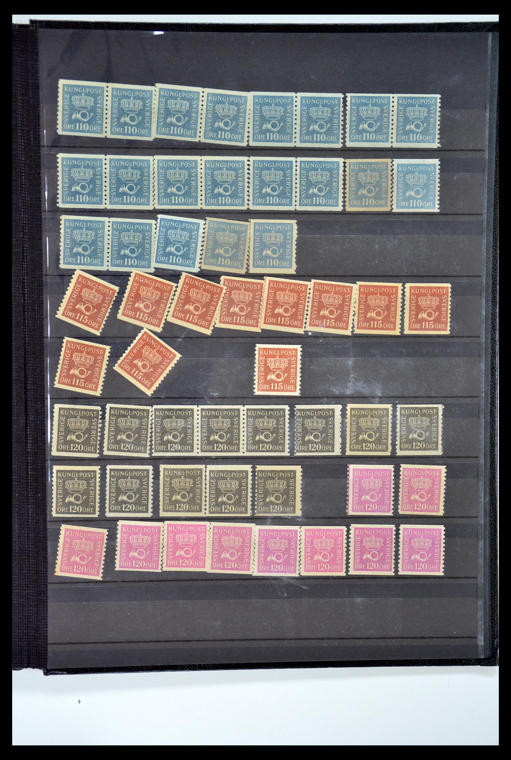 35110 240 - Postzegelverzameling 35110 Zweden 1891-1980.