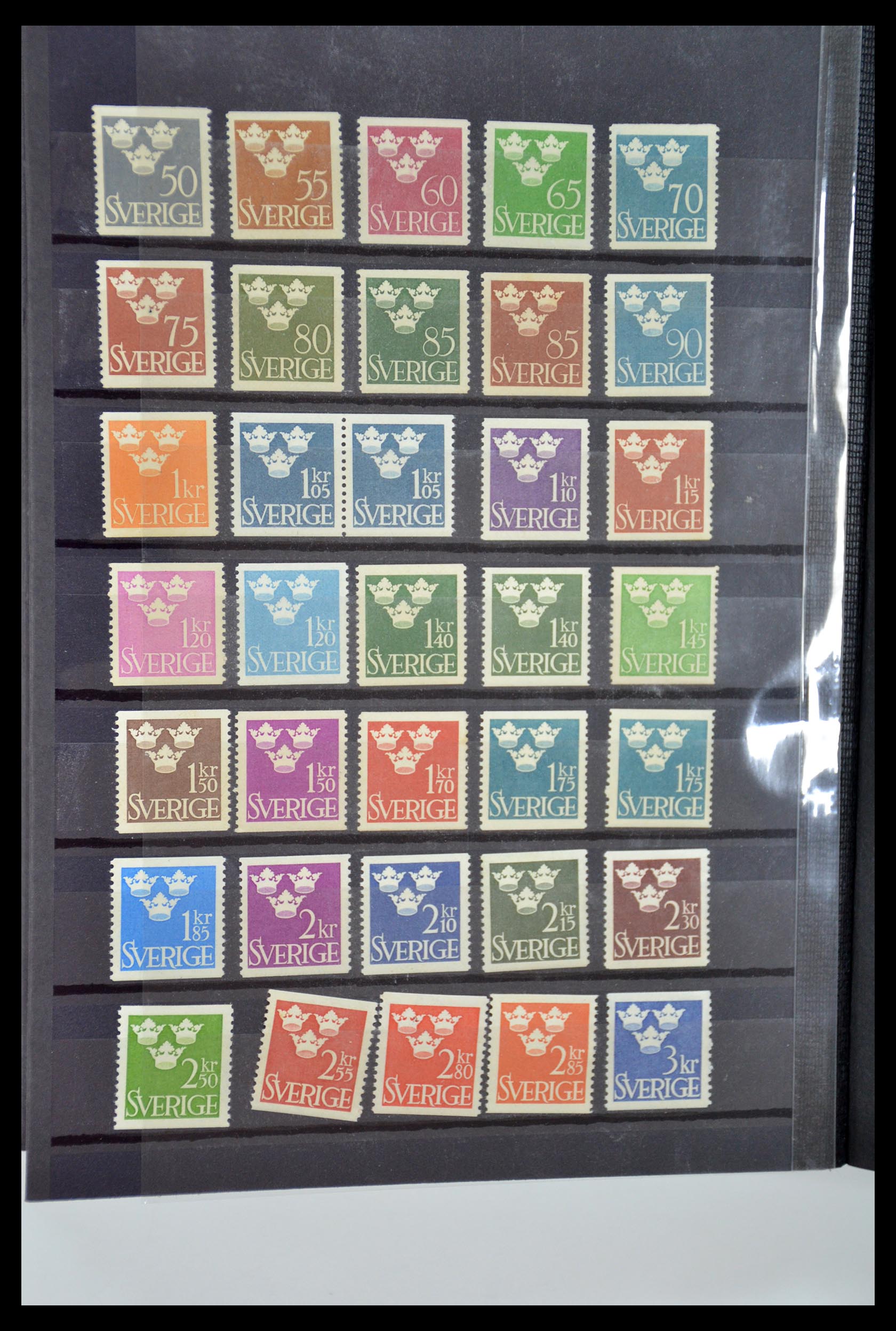 35110 267 - Postzegelverzameling 35110 Zweden 1891-1980.