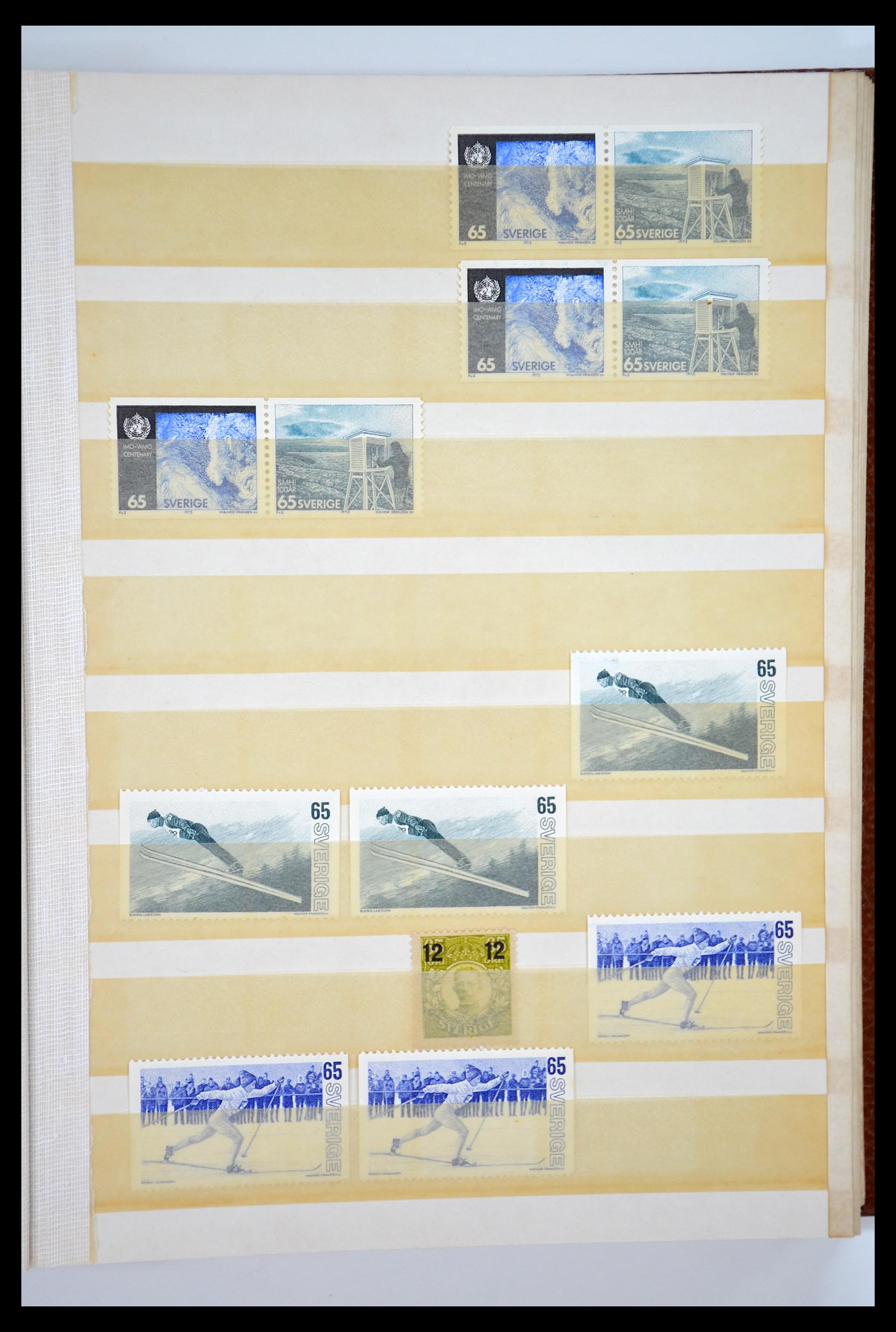 35110 270 - Postzegelverzameling 35110 Zweden 1891-1980.