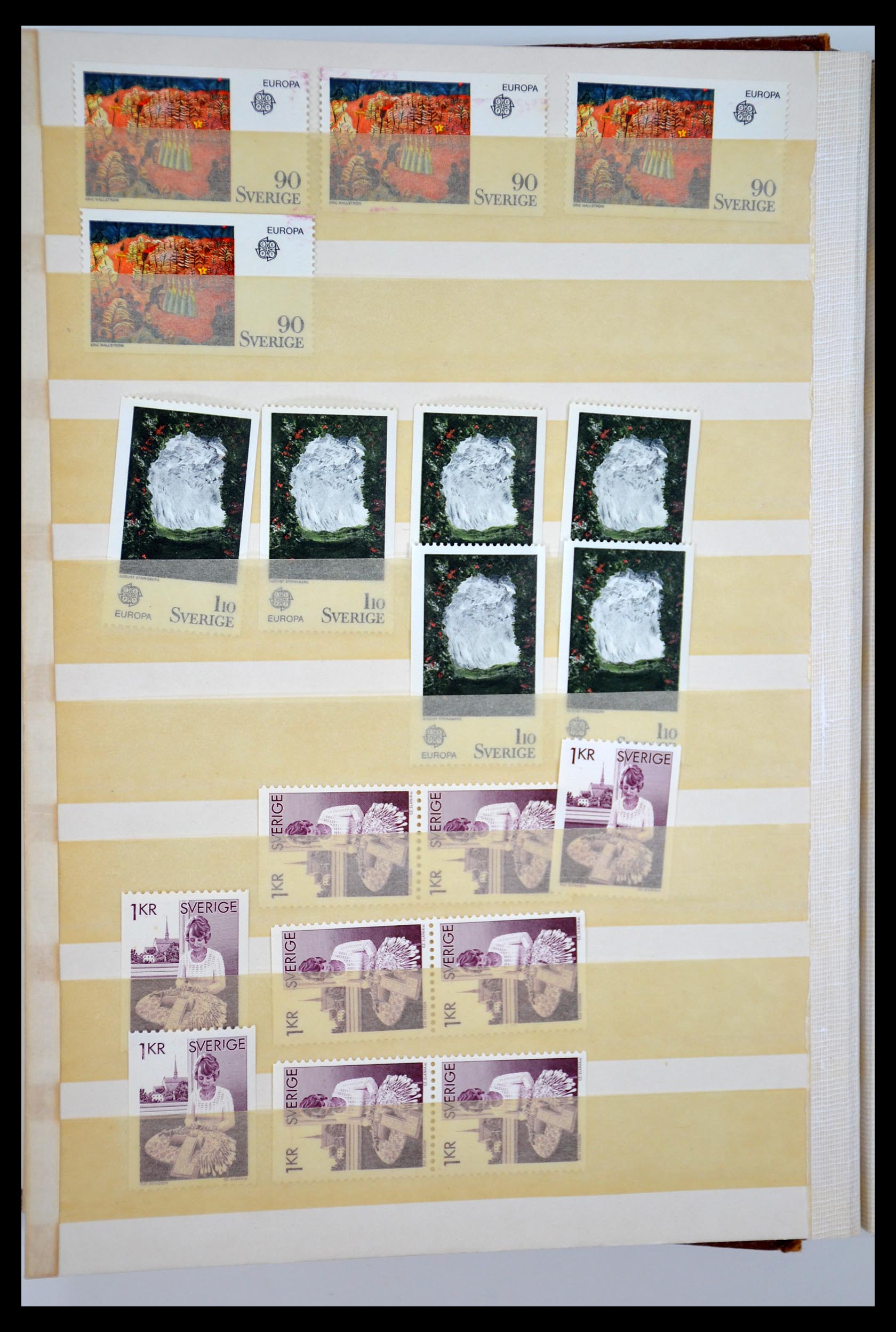 35110 273 - Postzegelverzameling 35110 Zweden 1891-1980.