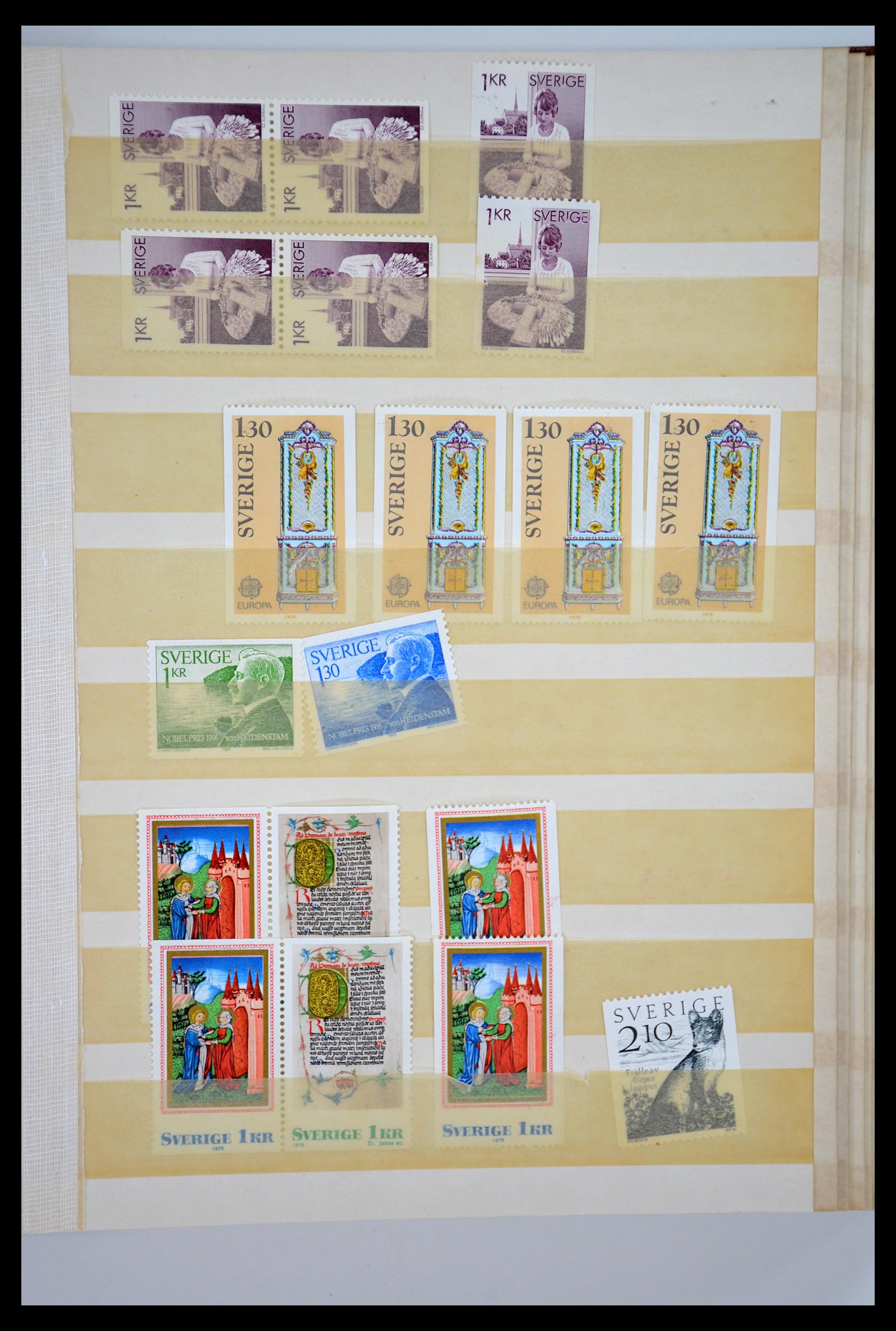 35110 274 - Postzegelverzameling 35110 Zweden 1891-1980.