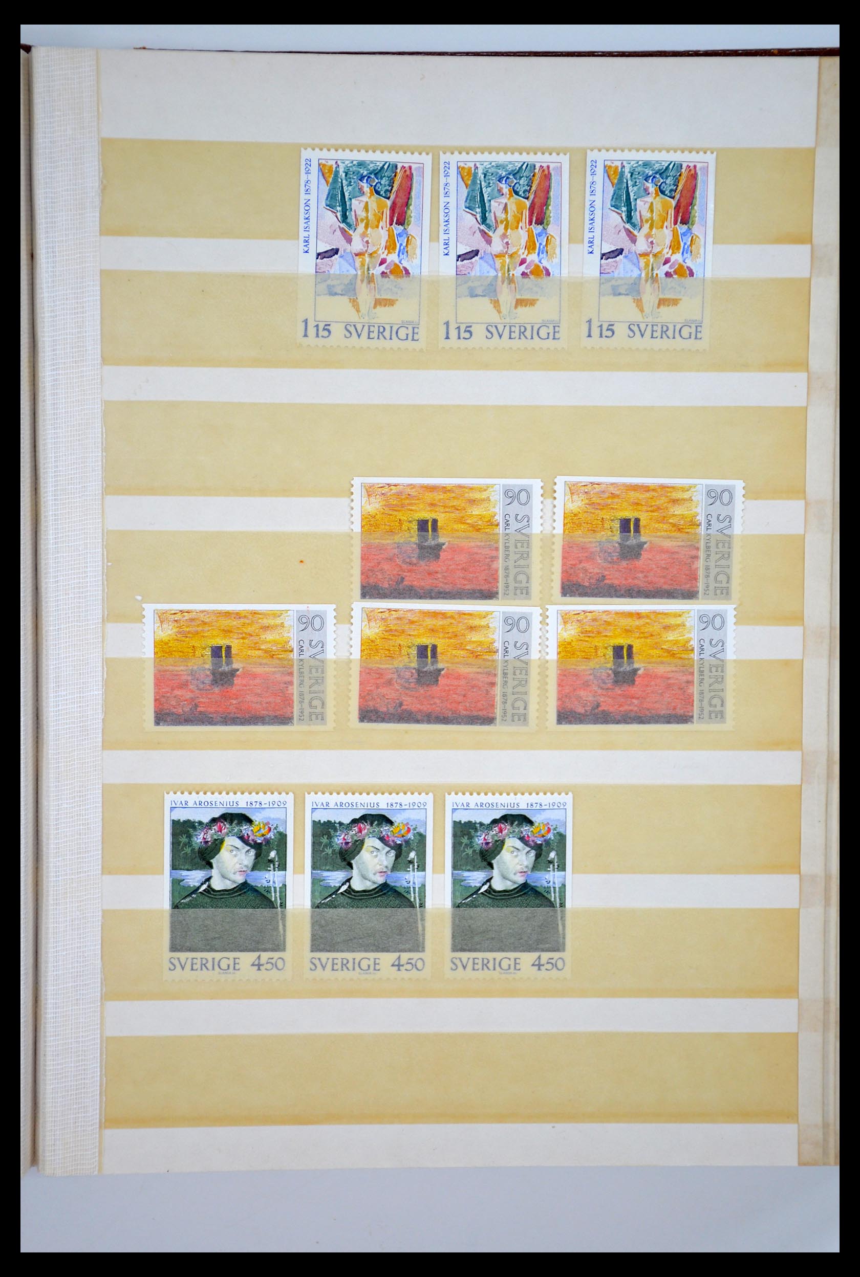 35110 277 - Postzegelverzameling 35110 Zweden 1891-1980.