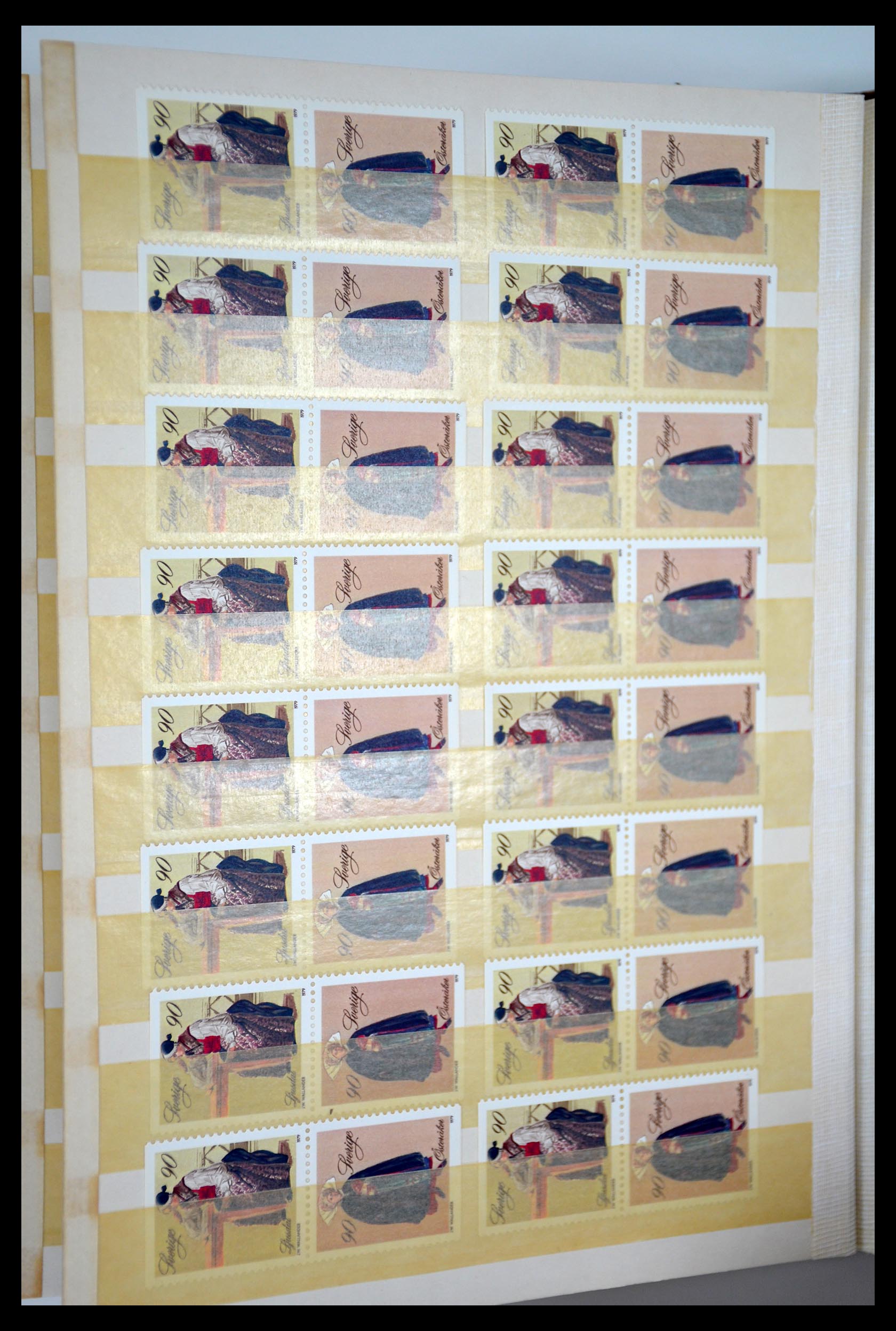 35110 302 - Postzegelverzameling 35110 Zweden 1891-1980.