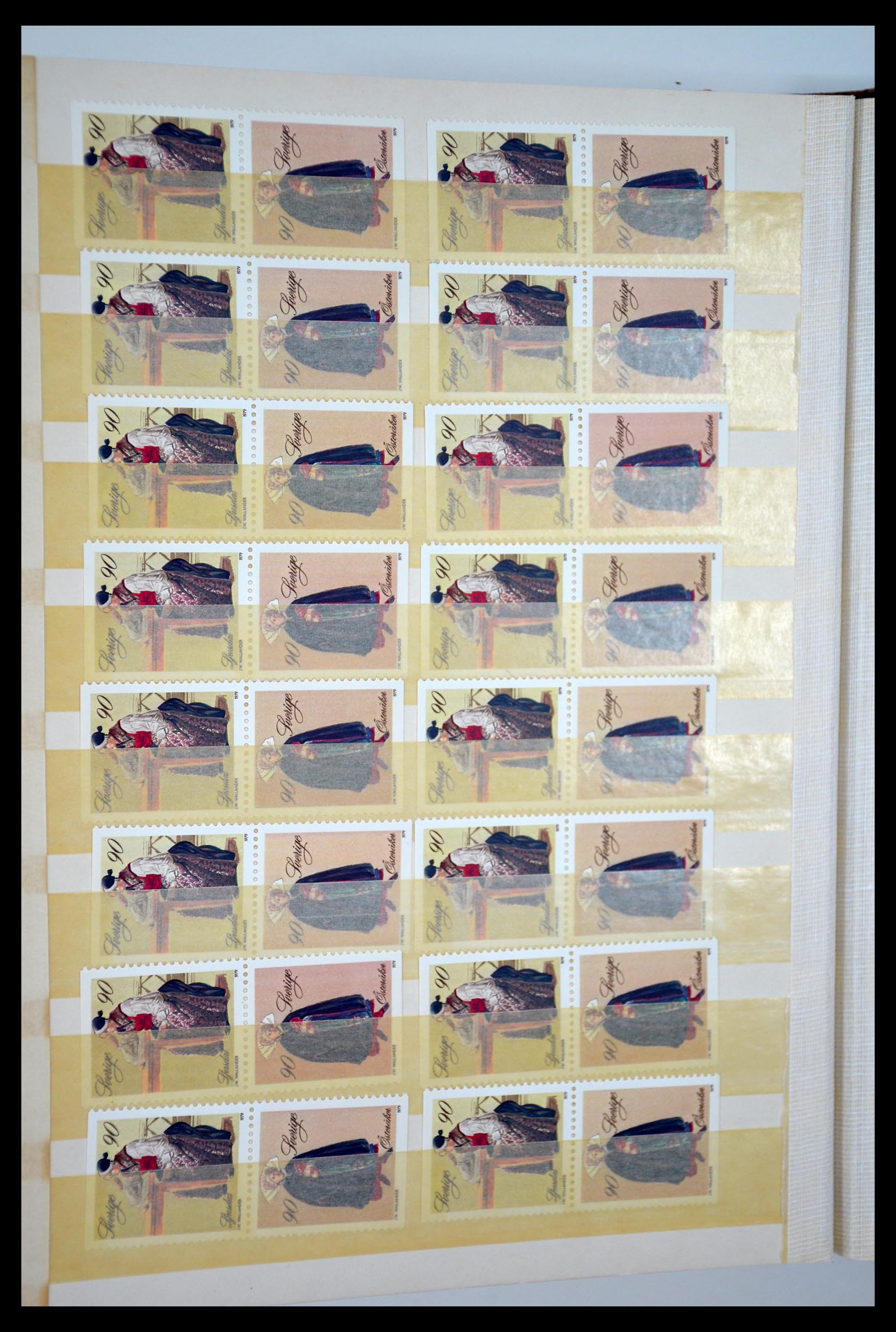 35110 303 - Postzegelverzameling 35110 Zweden 1891-1980.