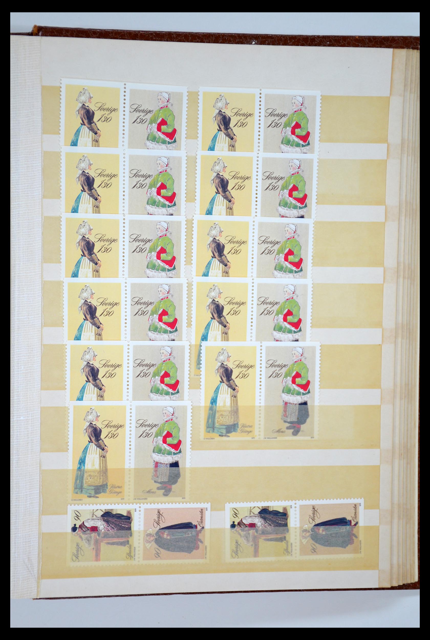 35110 304 - Postzegelverzameling 35110 Zweden 1891-1980.