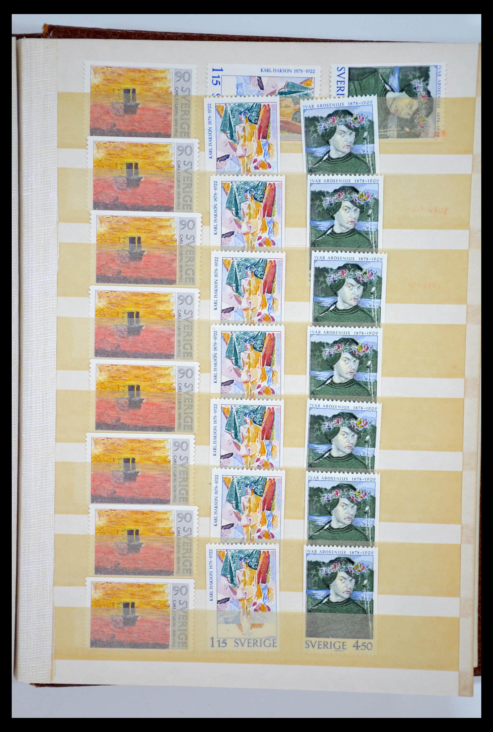 35110 309 - Postzegelverzameling 35110 Zweden 1891-1980.