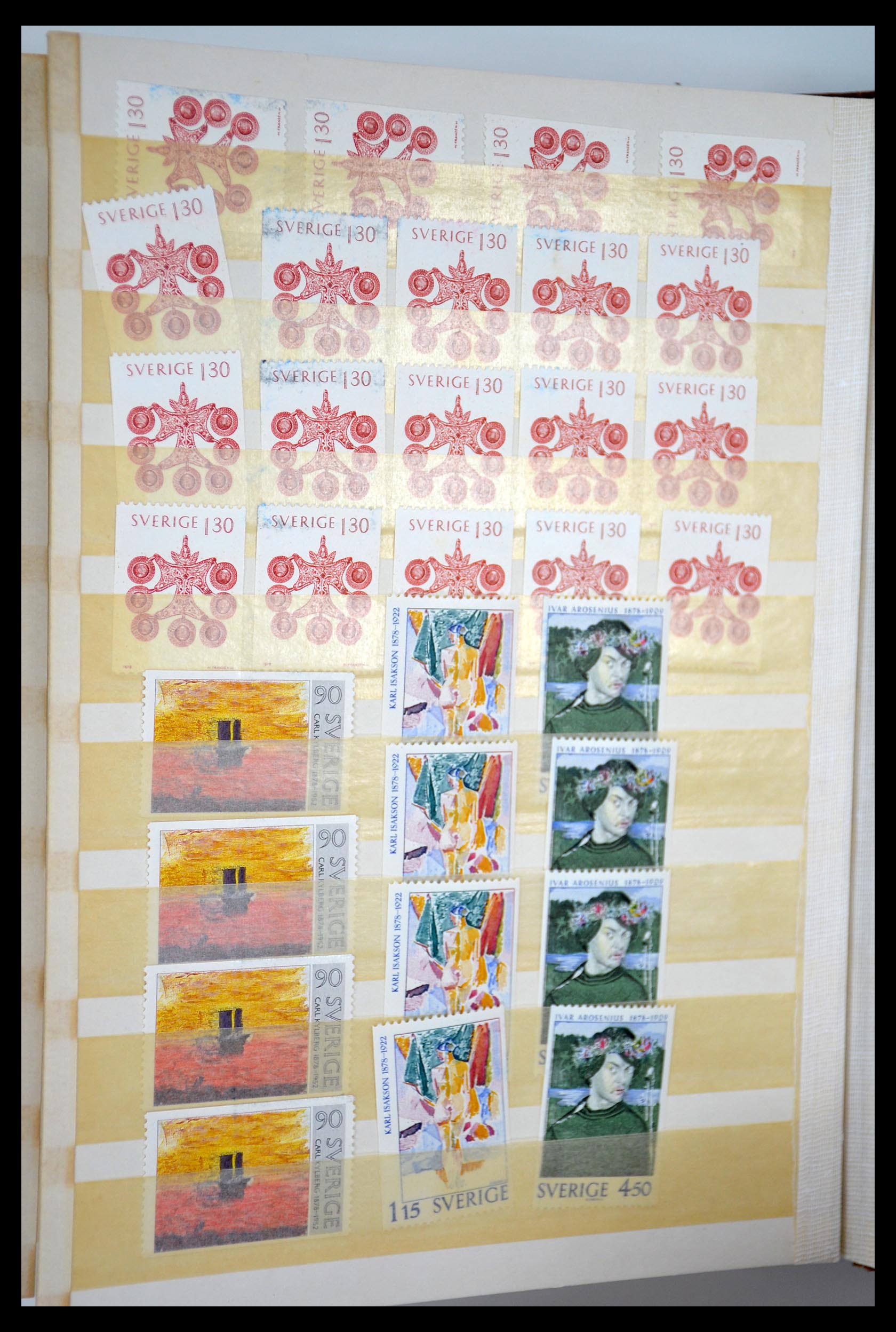 35110 310 - Postzegelverzameling 35110 Zweden 1891-1980.