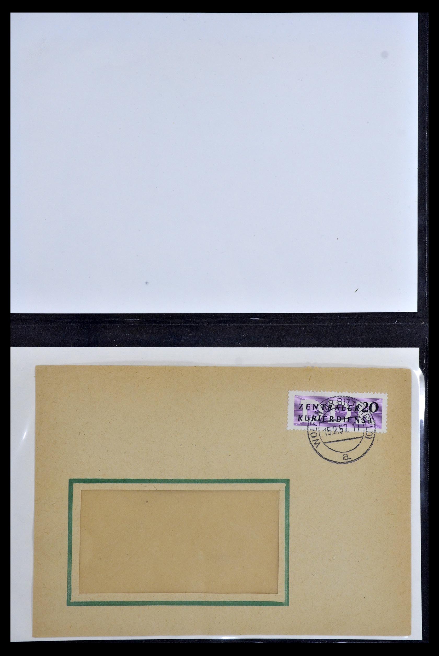 35112 033 - Postzegelverzameling 35112 DDR dienst 1954-1966.