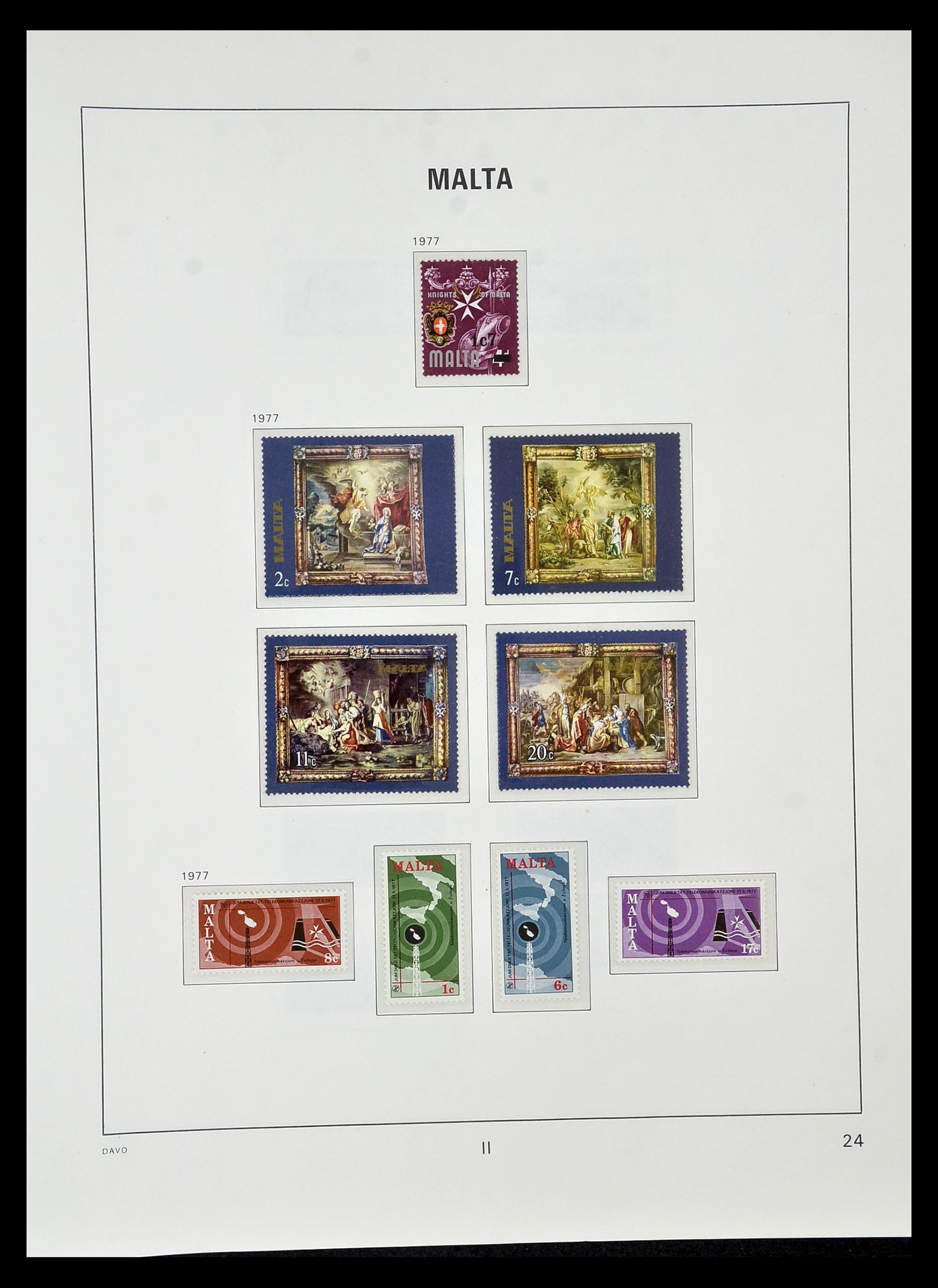 35114 024 - Postzegelverzameling 35114 Malta 1964-2005.