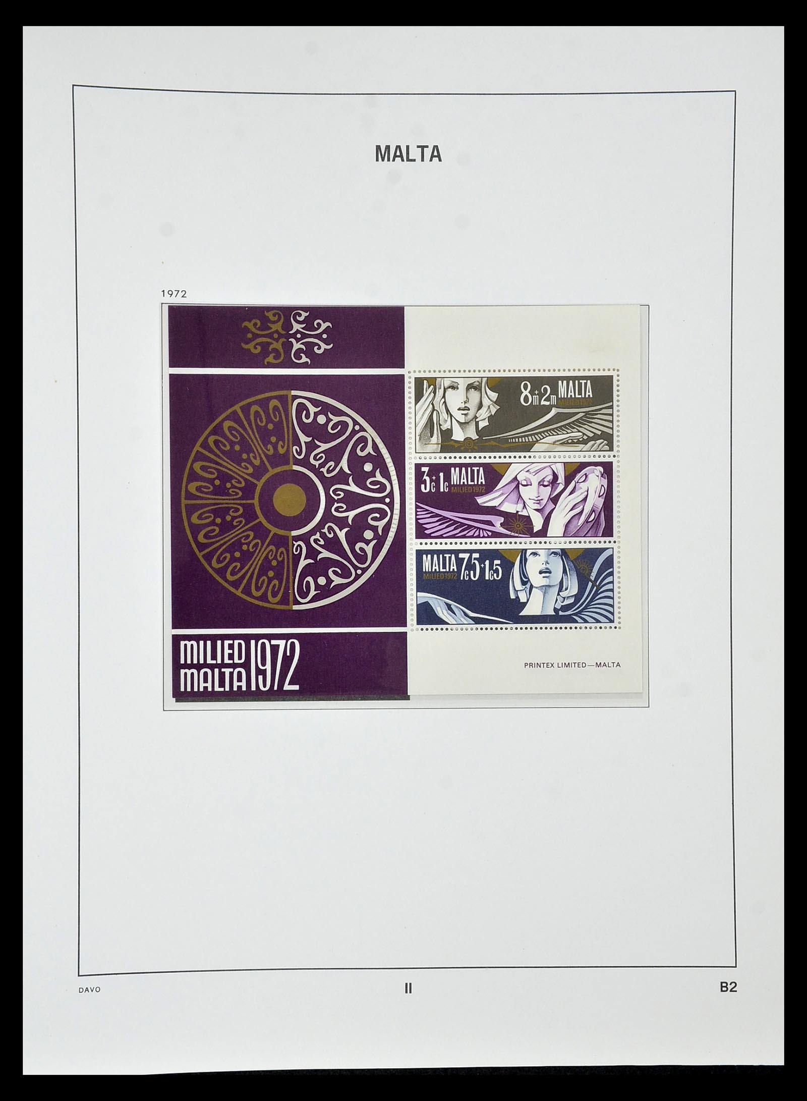 35114 034 - Postzegelverzameling 35114 Malta 1964-2005.