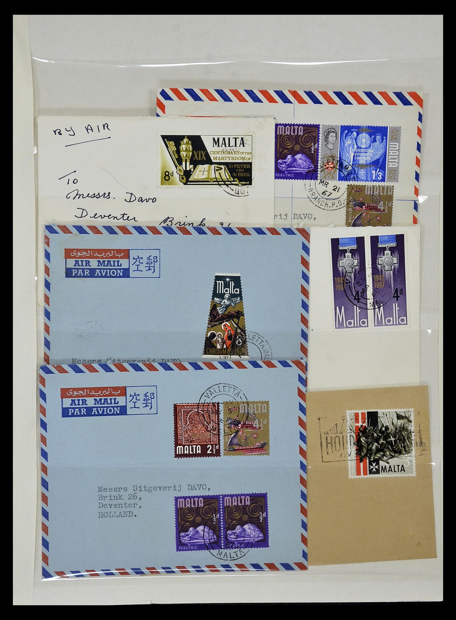35114 040 - Postzegelverzameling 35114 Malta 1964-2005.
