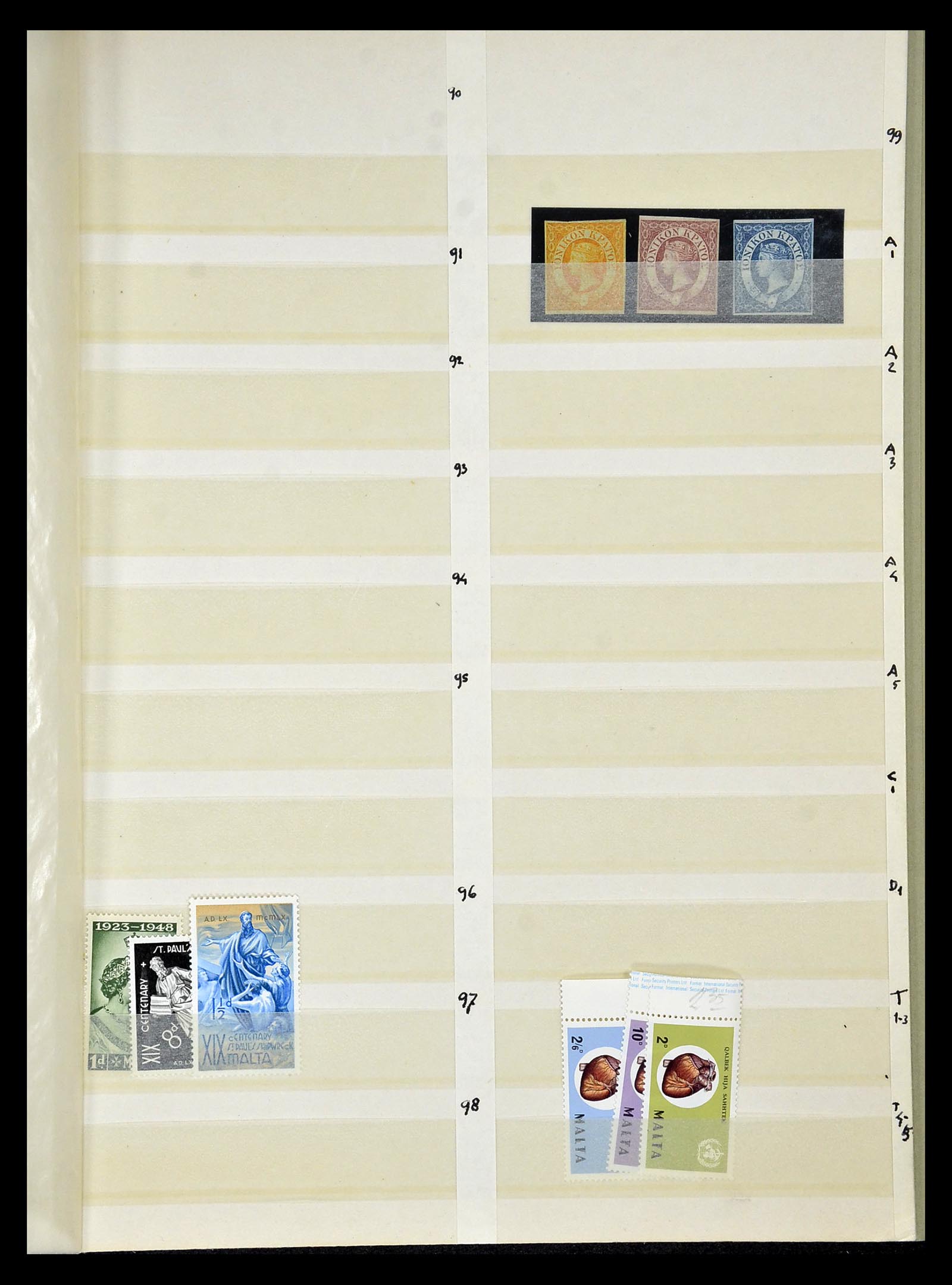 35114 045 - Postzegelverzameling 35114 Malta 1964-2005.