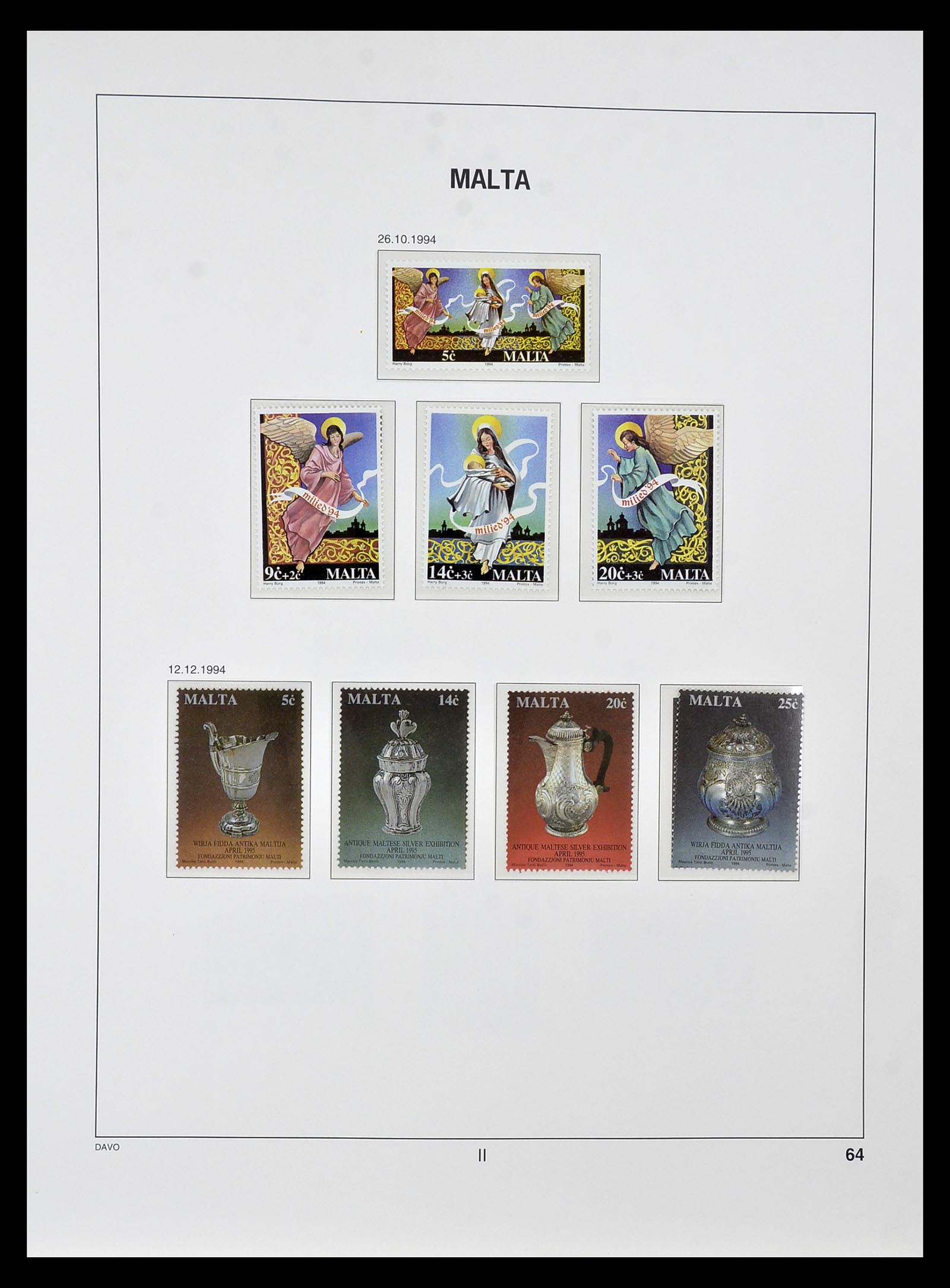 35114 081 - Stamp Collection 35114 Malta 1964-2005.