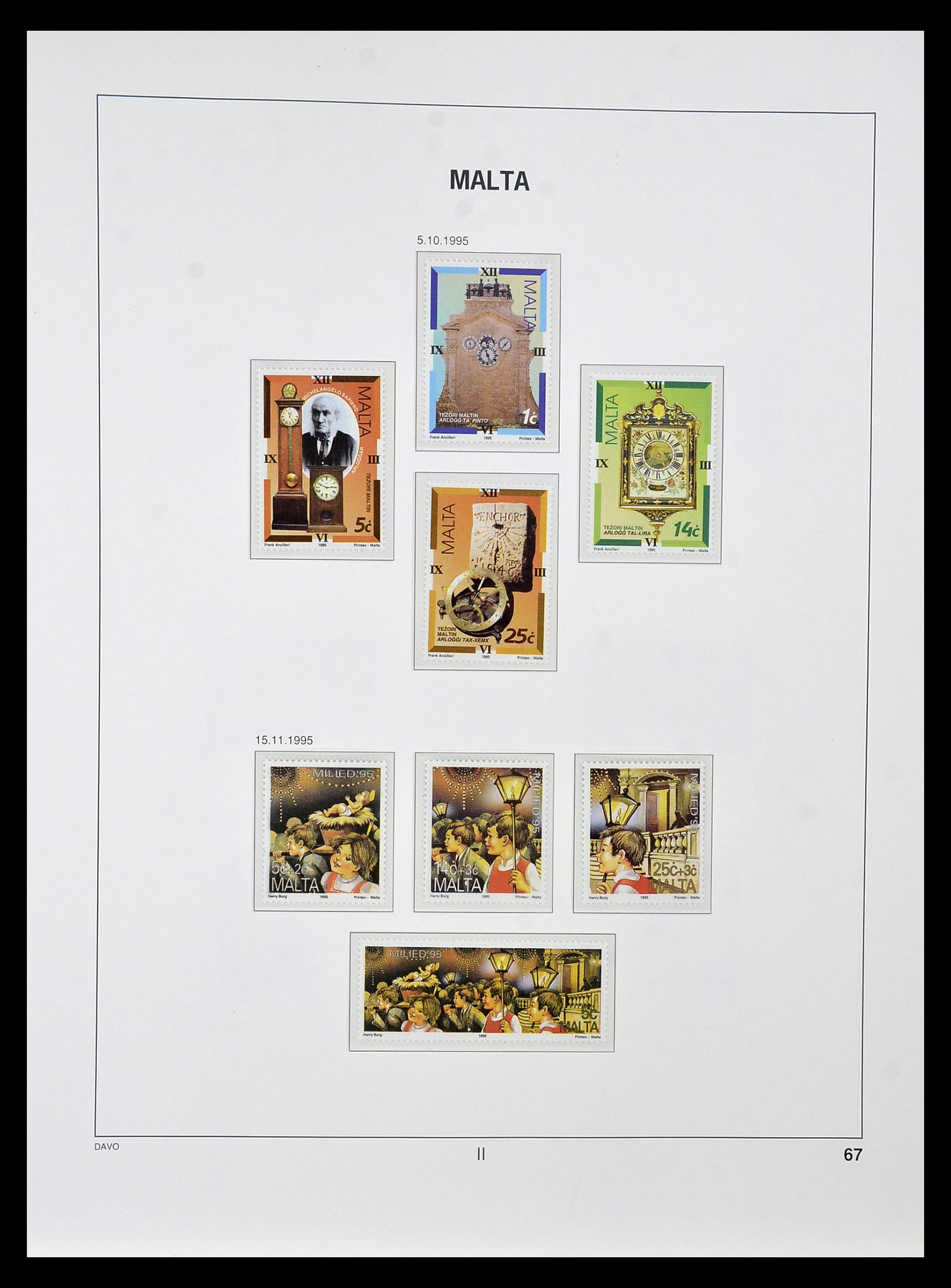35114 084 - Stamp Collection 35114 Malta 1964-2005.