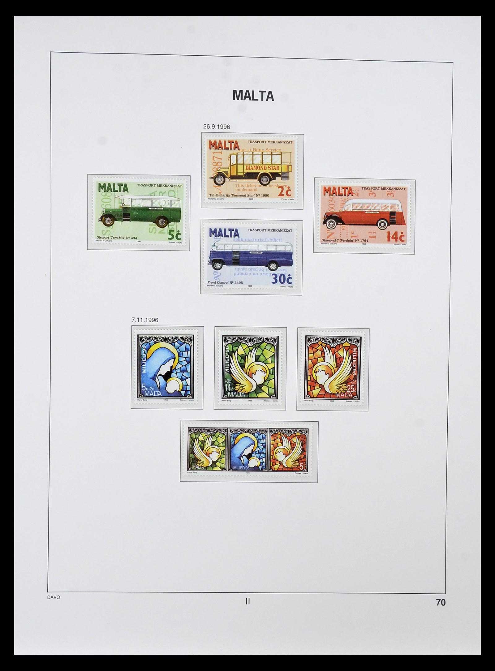 35114 087 - Stamp Collection 35114 Malta 1964-2005.