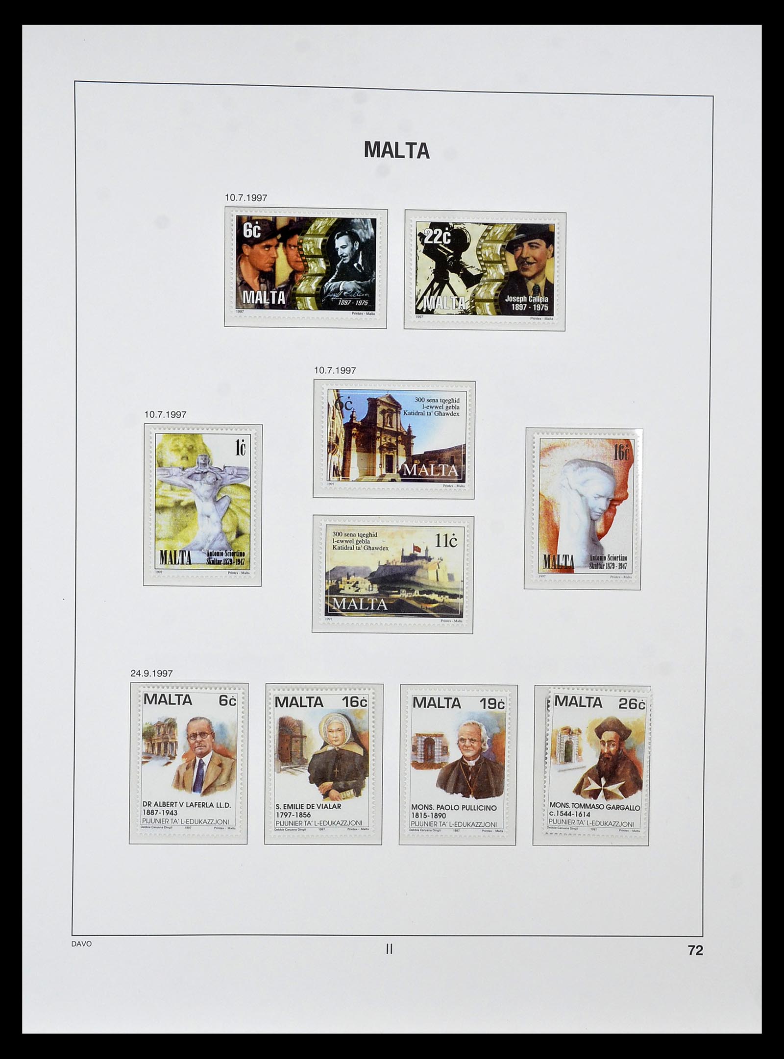 35114 089 - Stamp Collection 35114 Malta 1964-2005.