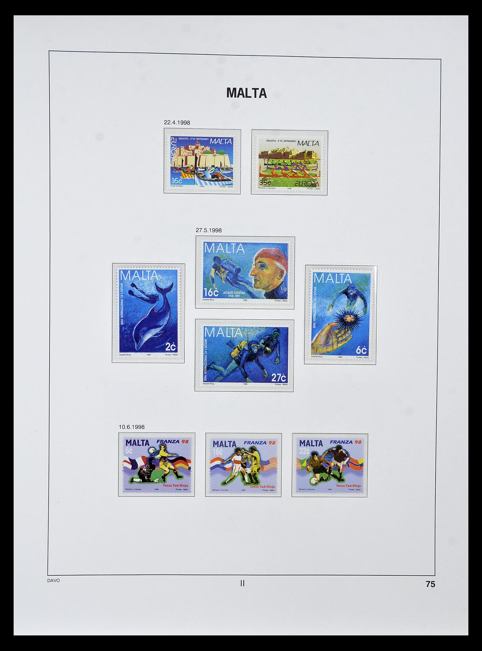 35114 092 - Stamp Collection 35114 Malta 1964-2005.