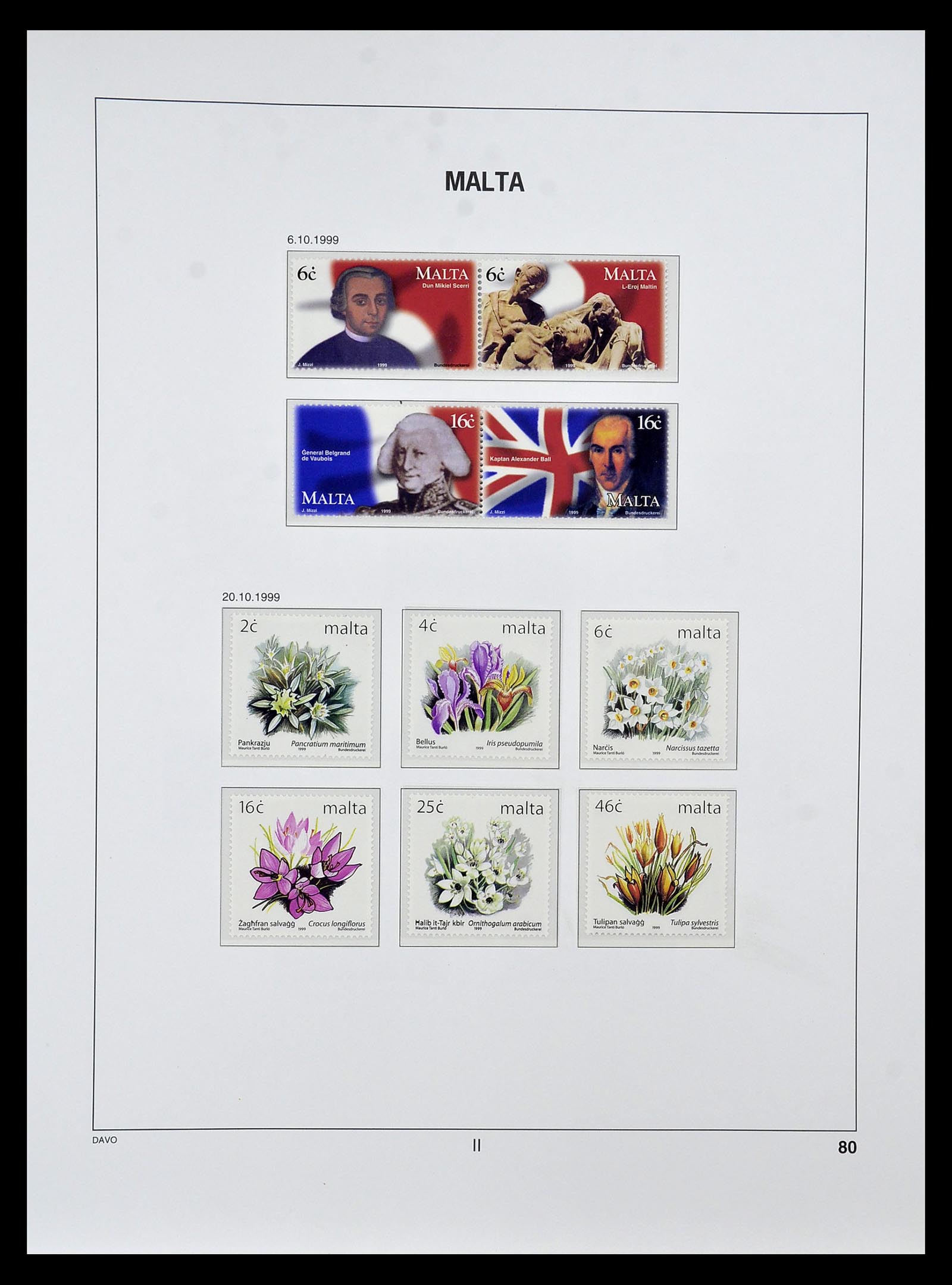 35114 097 - Stamp Collection 35114 Malta 1964-2005.